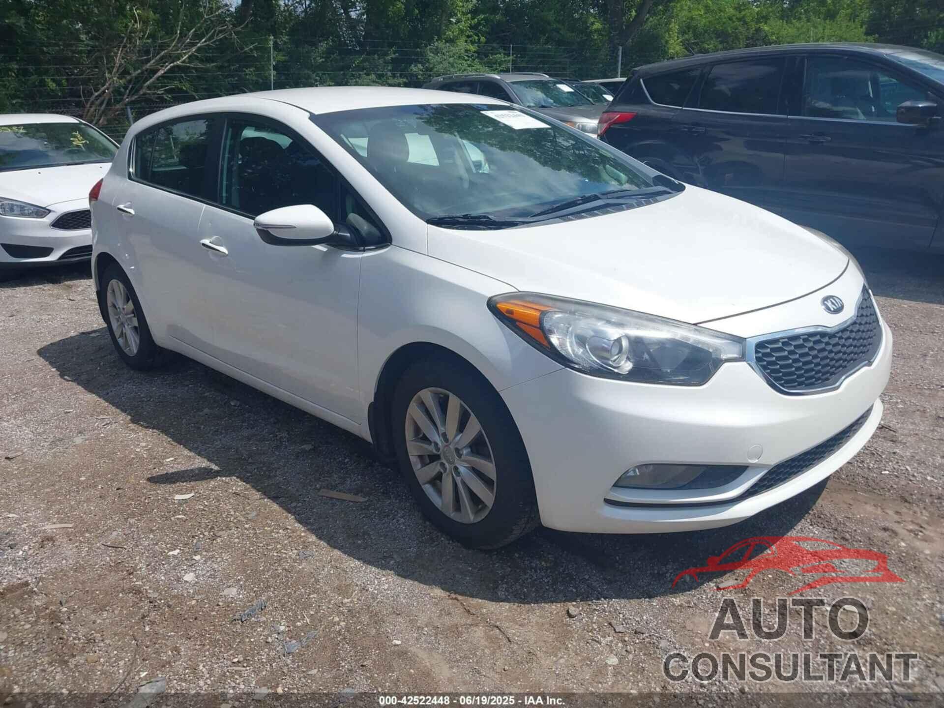 KIA FORTE 2014 - KNAFX5A81E5227874