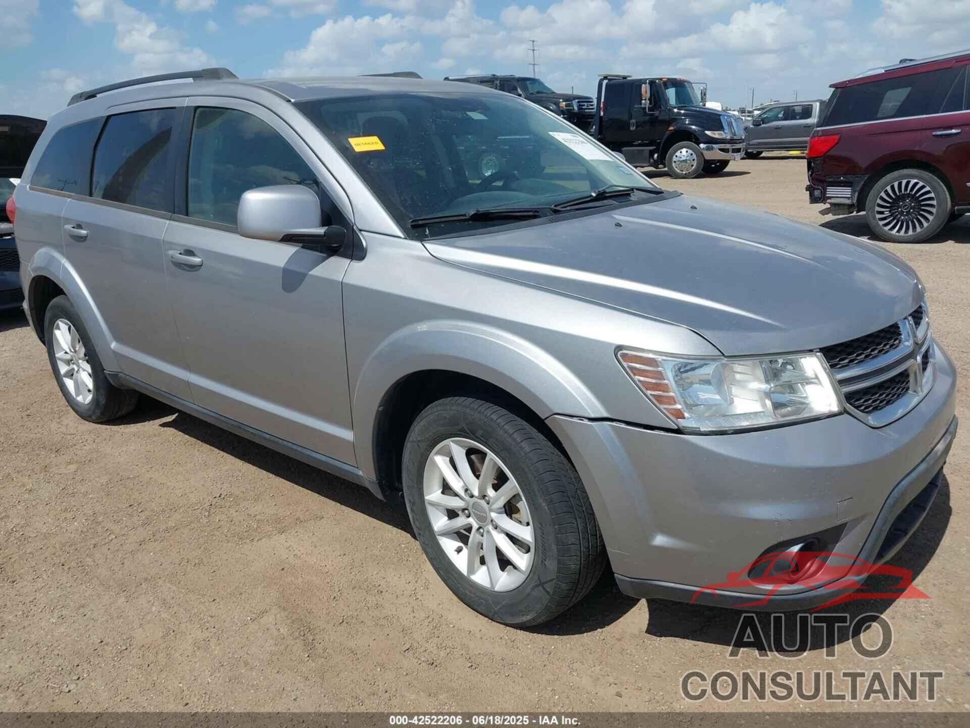 DODGE JOURNEY 2015 - 3C4PDCBG5FT673568