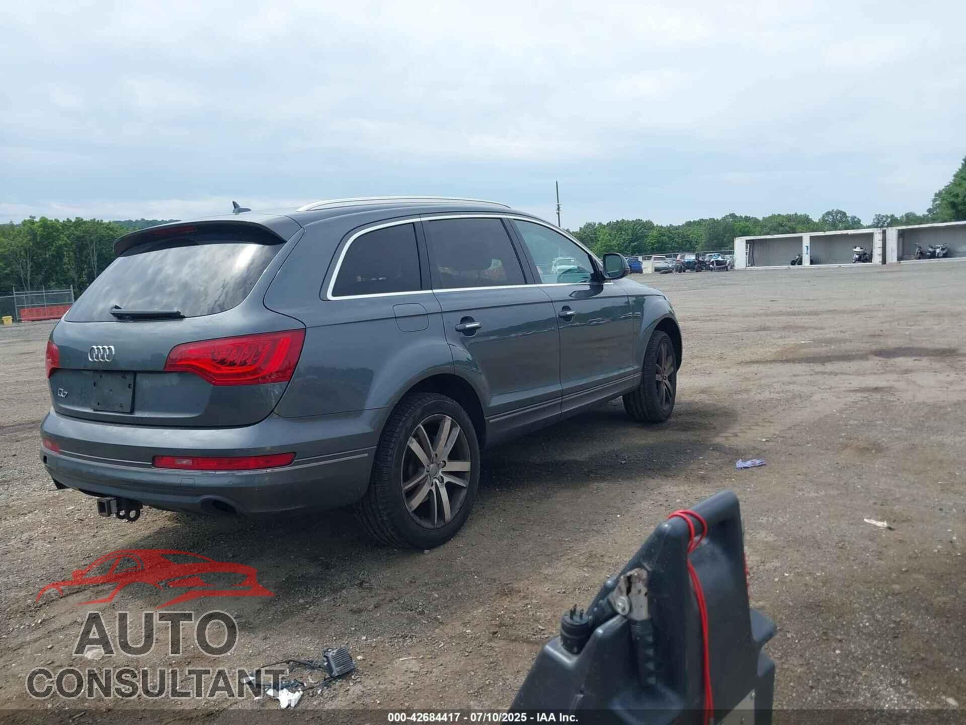 AUDI Q7 2013 - WA1LGAFEXDD012229