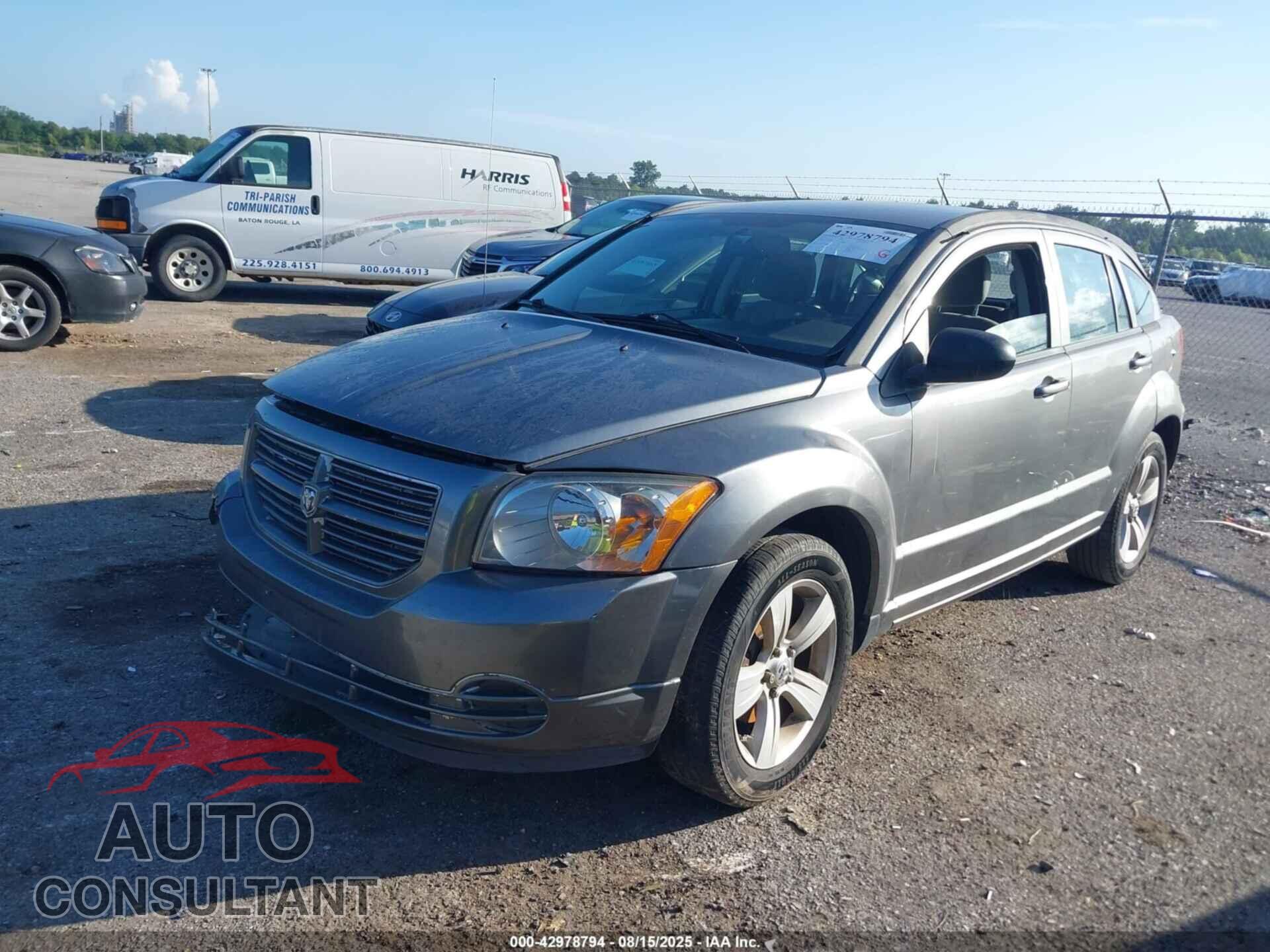 DODGE CALIBER 2012 - 1C3CDWDA1CD533273