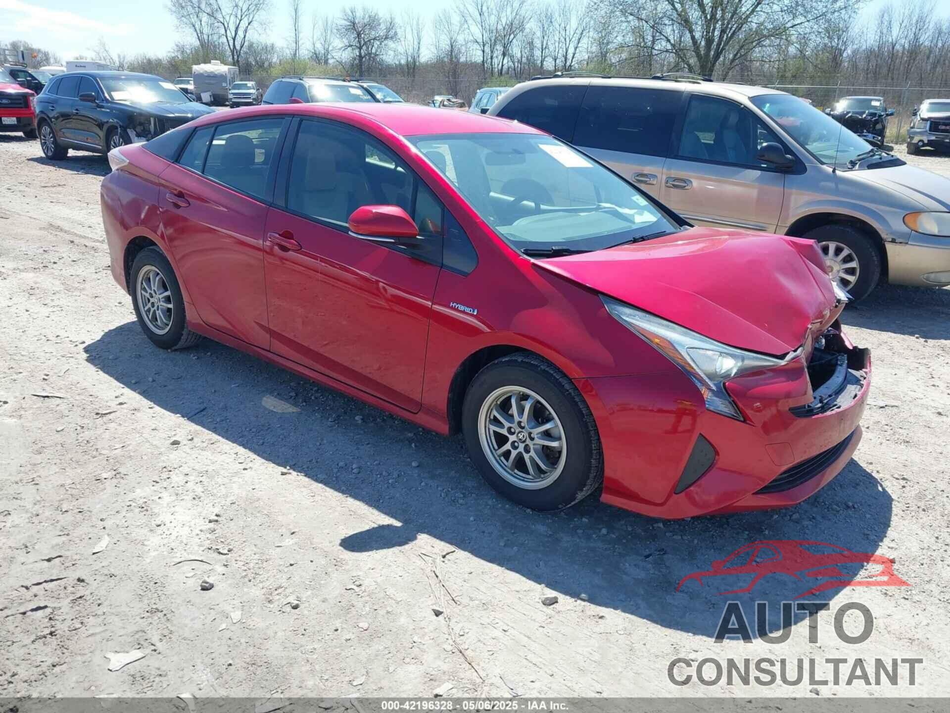 TOYOTA PRIUS 2016 - JTDKBRFU0G3502162