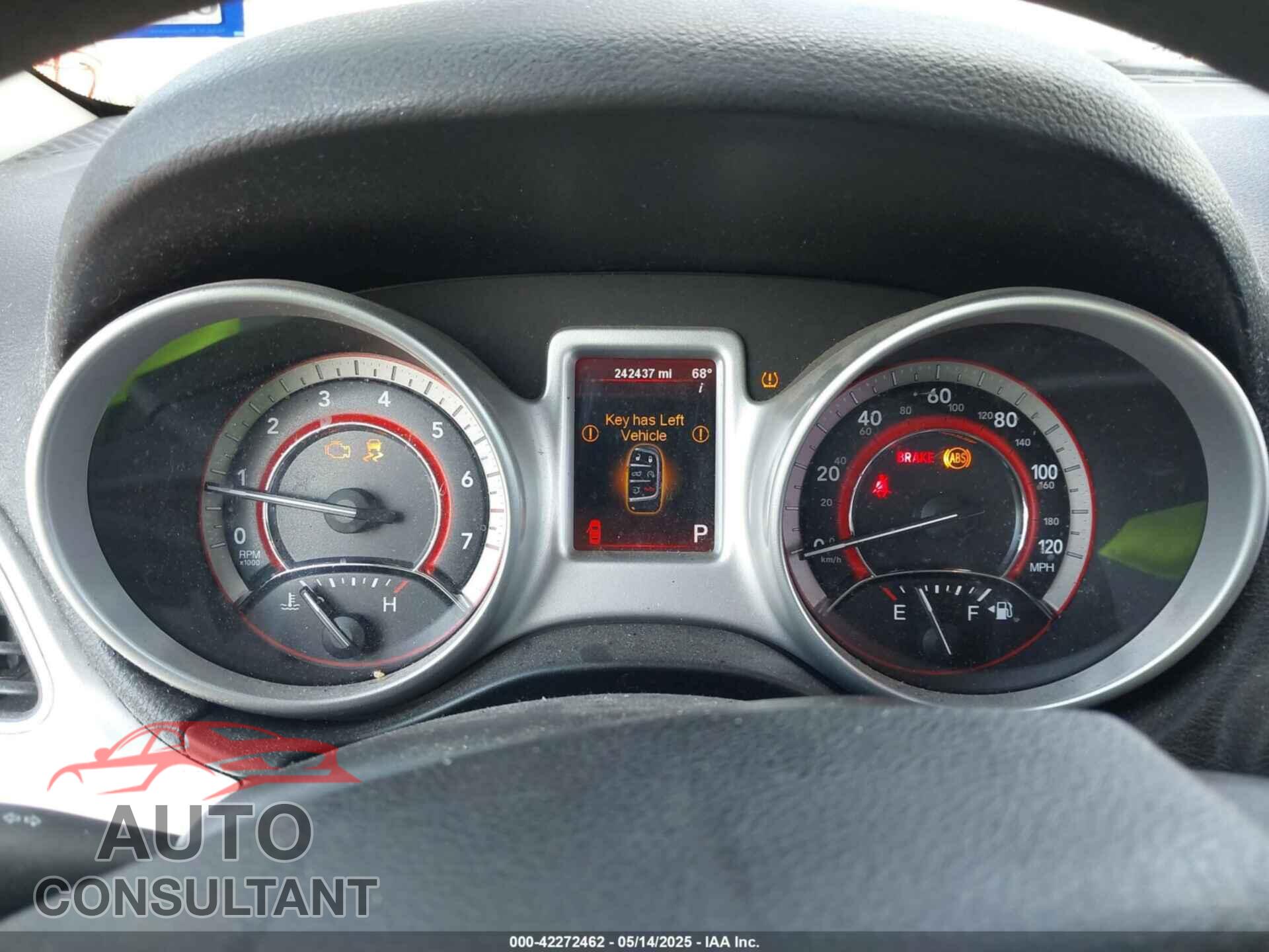 DODGE JOURNEY 2012 - 3C4PDCAB5CT230077