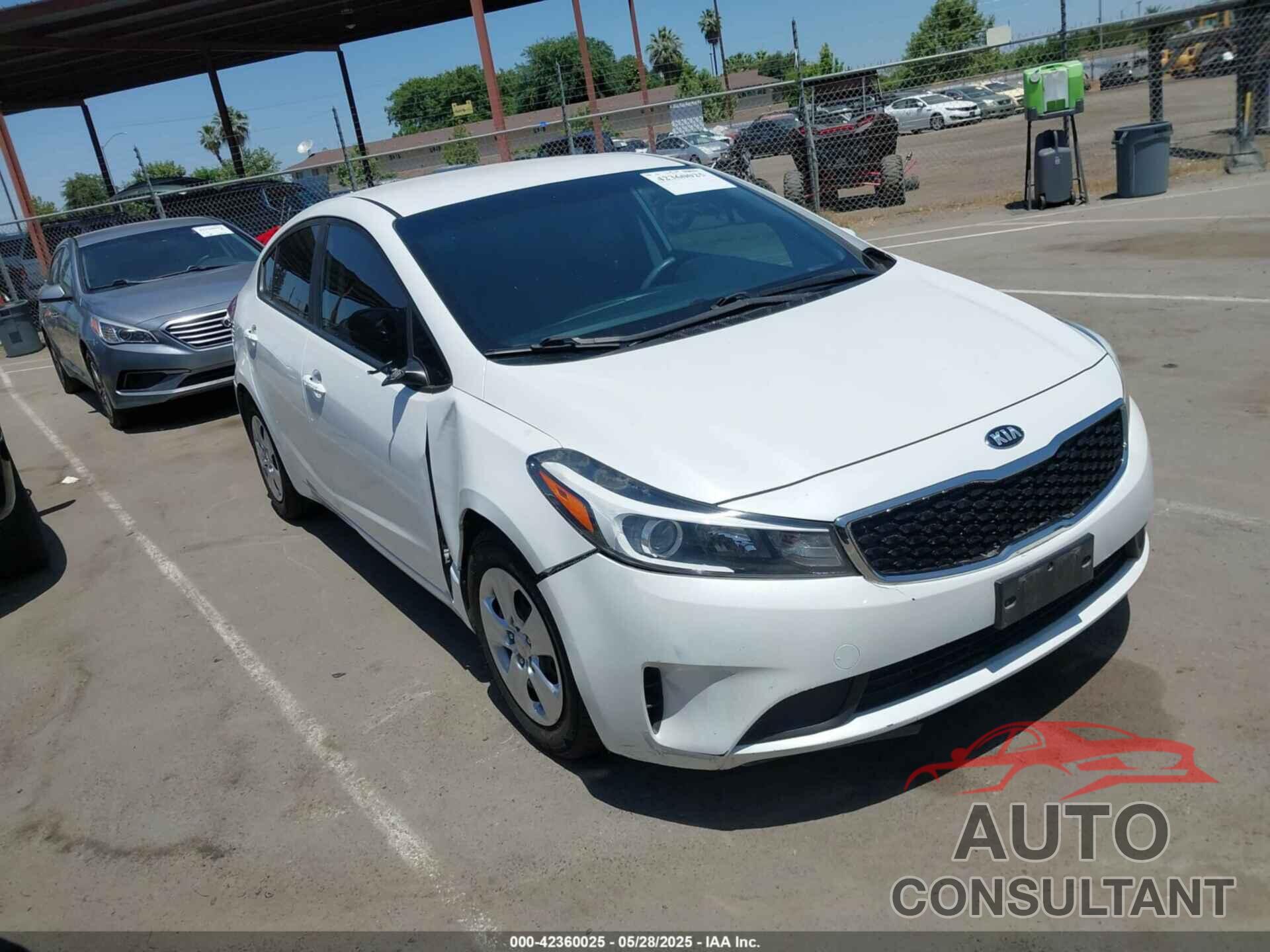 KIA FORTE 2018 - 3KPFL4A78JE205935