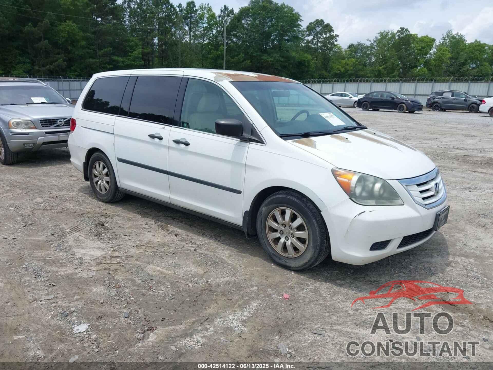 HONDA ODYSSEY 2010 - 5FNRL3H23AB090530