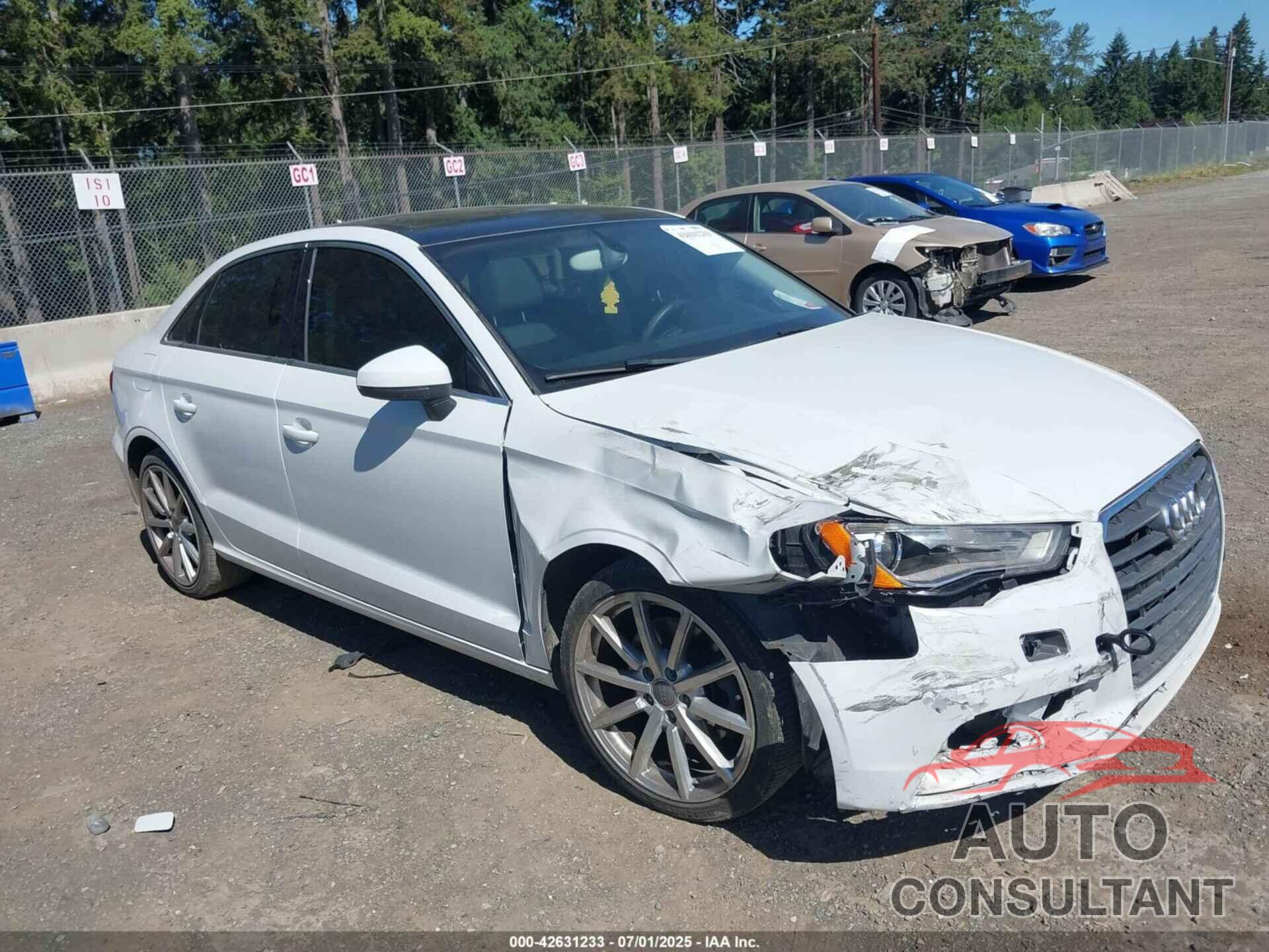AUDI A3 2015 - WAUACGFF0F1002234