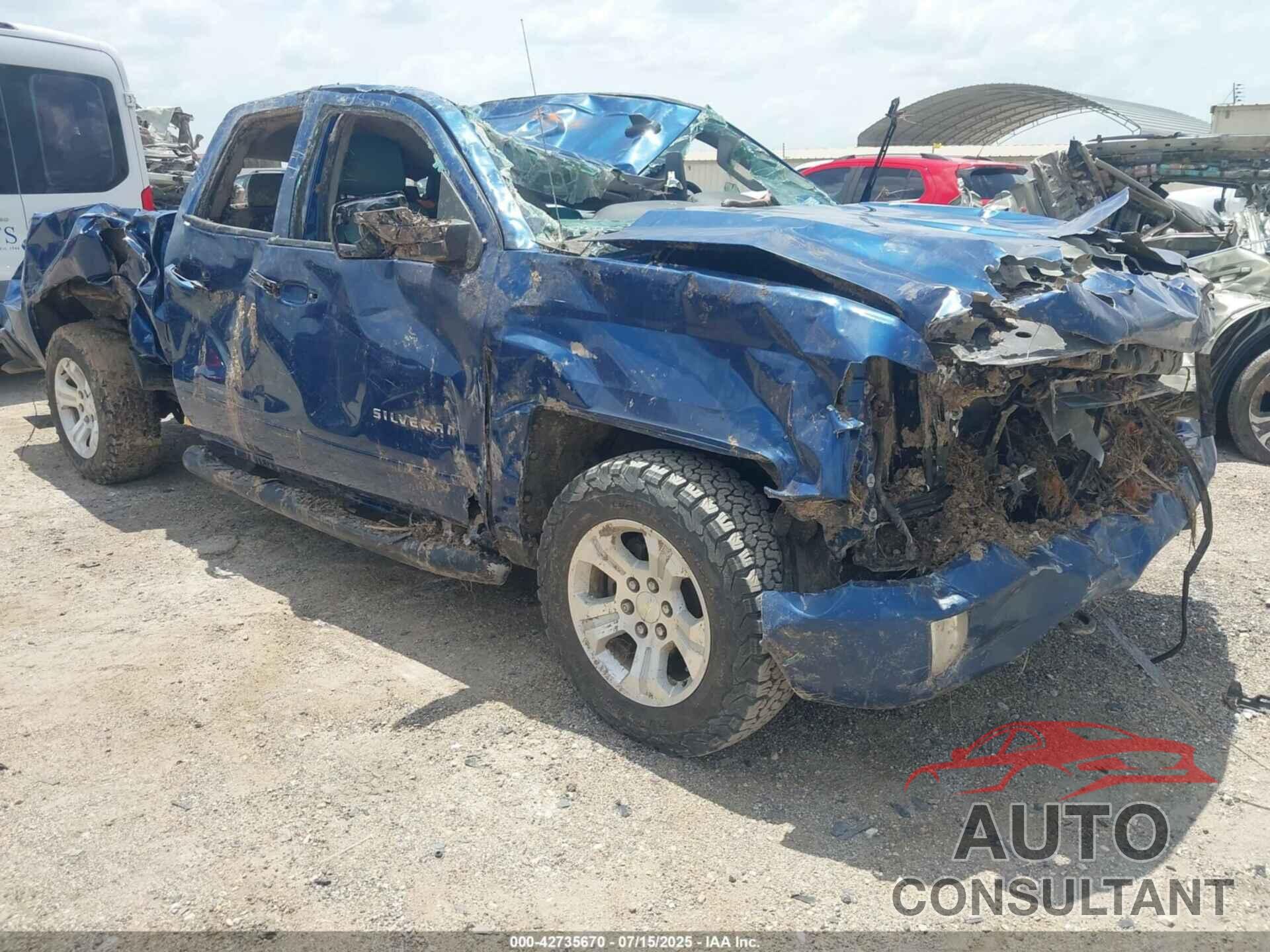 CHEVROLET SILVERADO 1500 2016 - 1GCVKREC6GZ170702