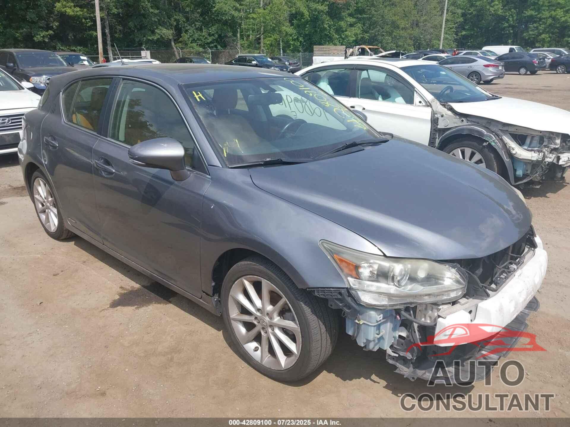 LEXUS CT 200H 2012 - JTHKD5BH0C2055567