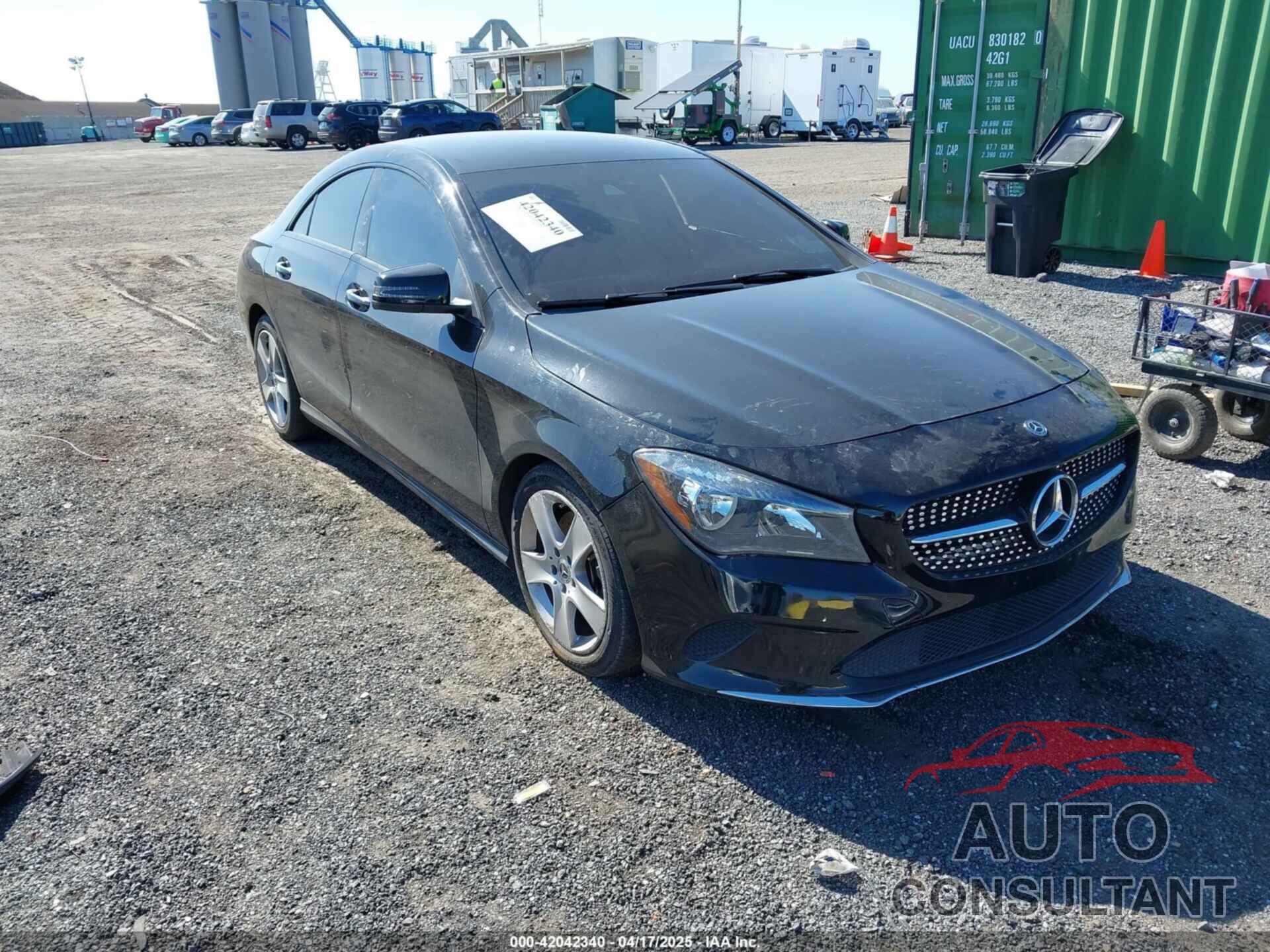 MERCEDES-BENZ CLA 250 2018 - WDDSJ4GB5JN639845