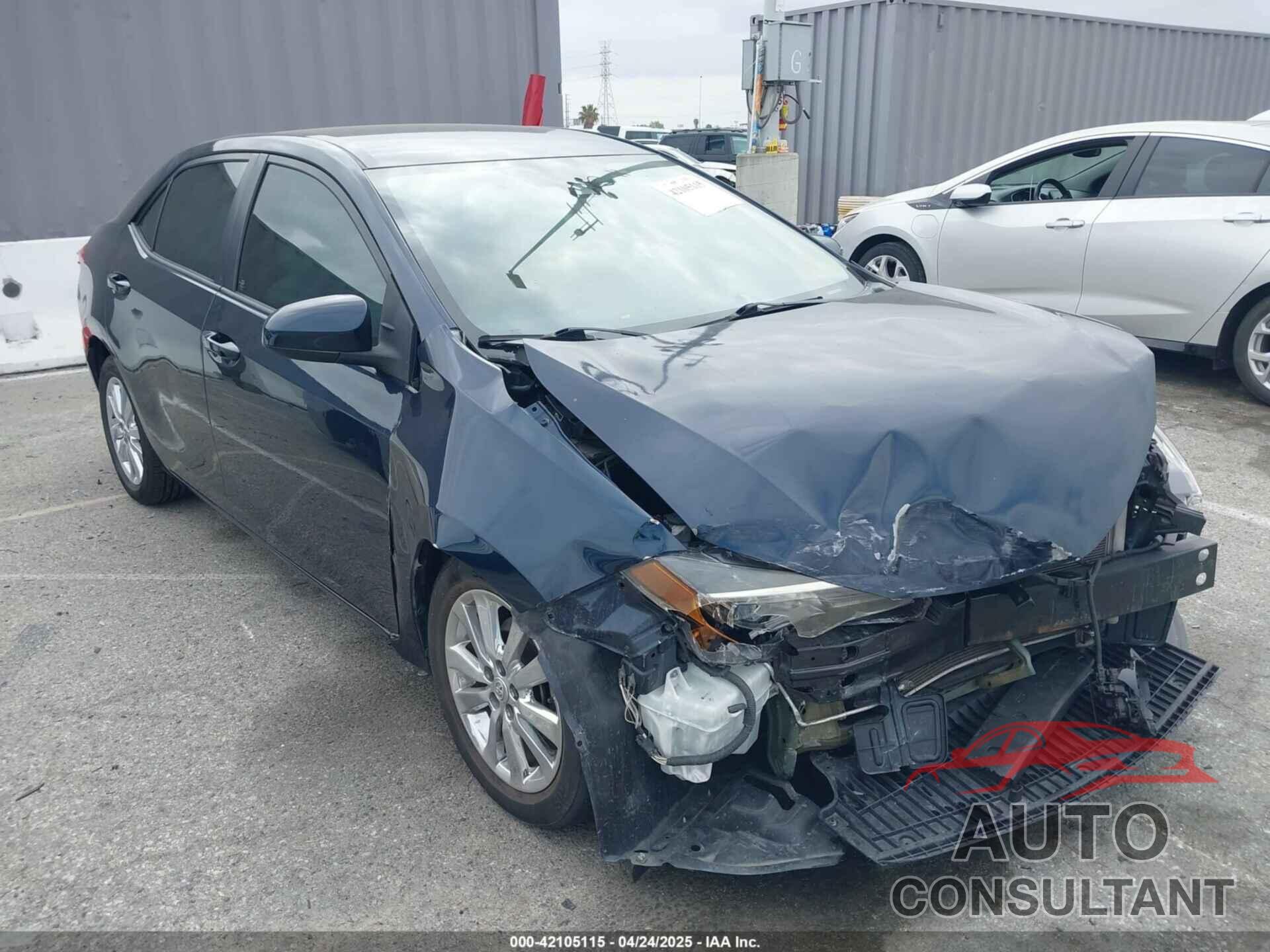TOYOTA COROLLA 2017 - 5YFBURHE3HP733601