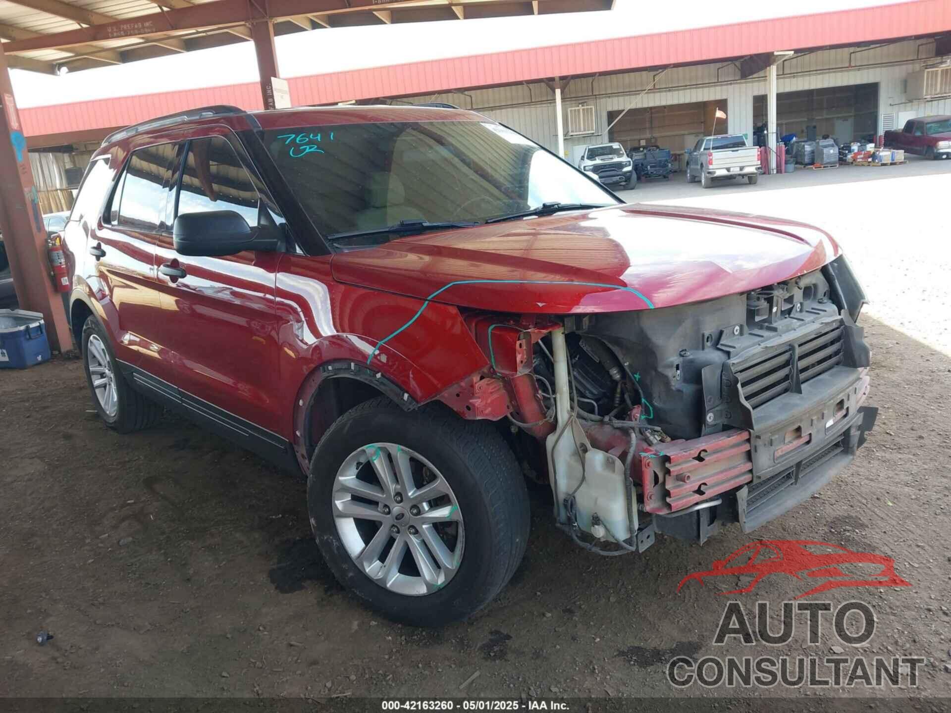 FORD EXPLORER 2016 - 1FM5K7B81GGB86494