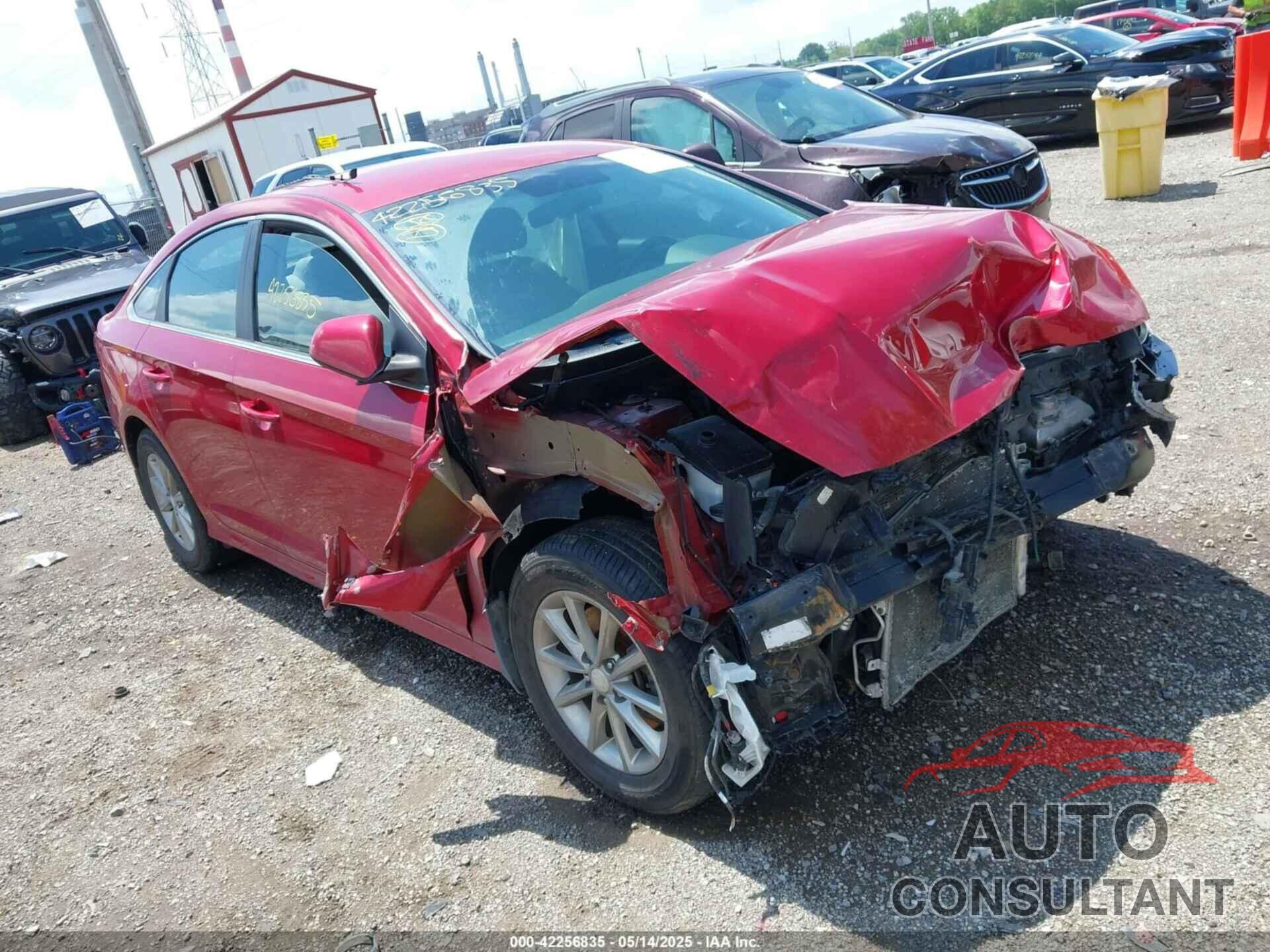 HYUNDAI SONATA 2018 - 5NPE24AA4JH711655
