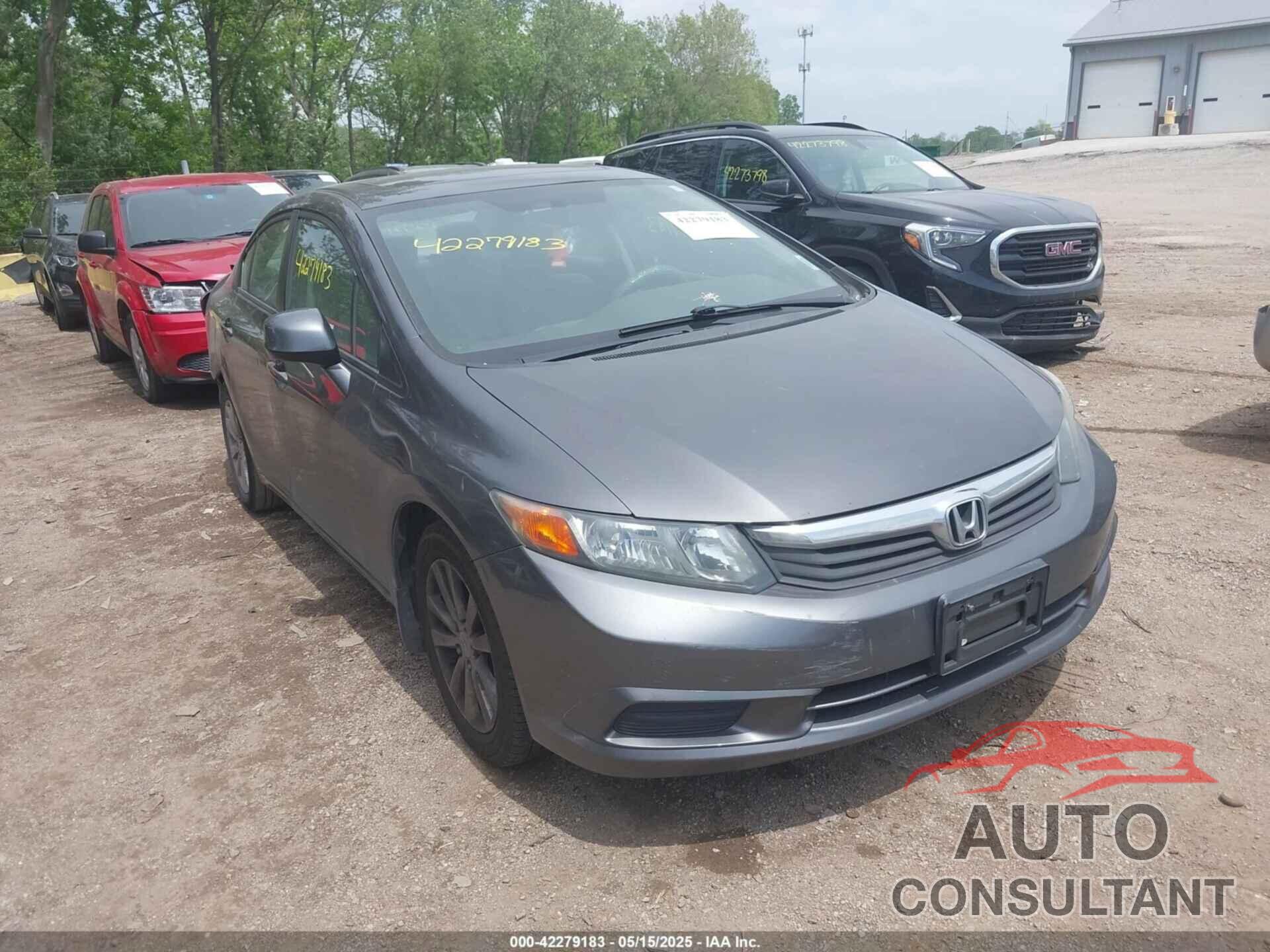 HONDA CIVIC 2012 - 2HGFB2F8XCH570683