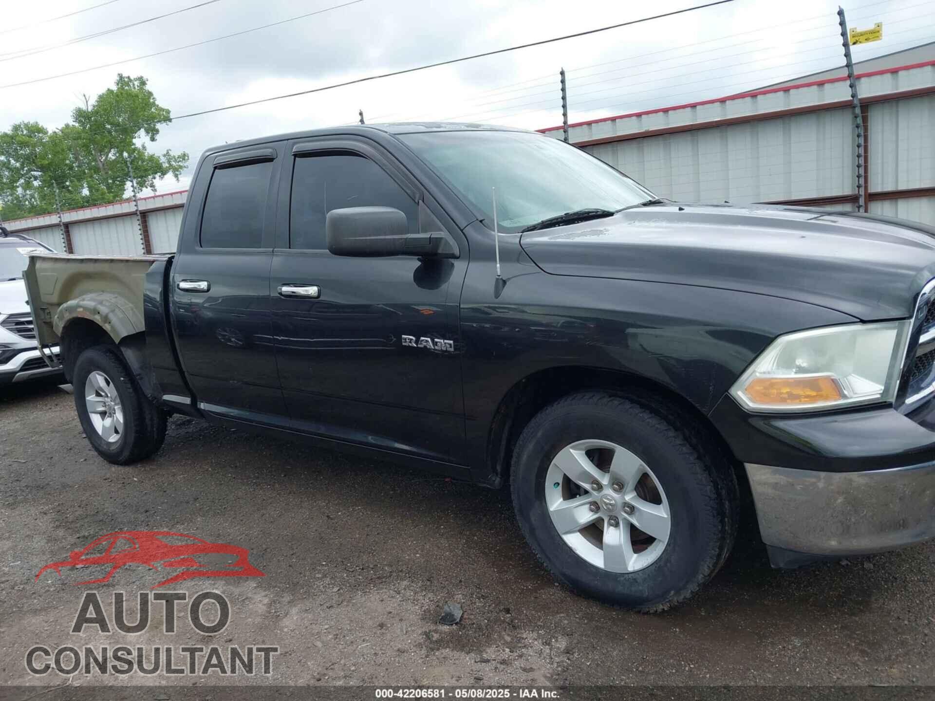 DODGE RAM 1500 2010 - 1D7RB1GP4AS225575