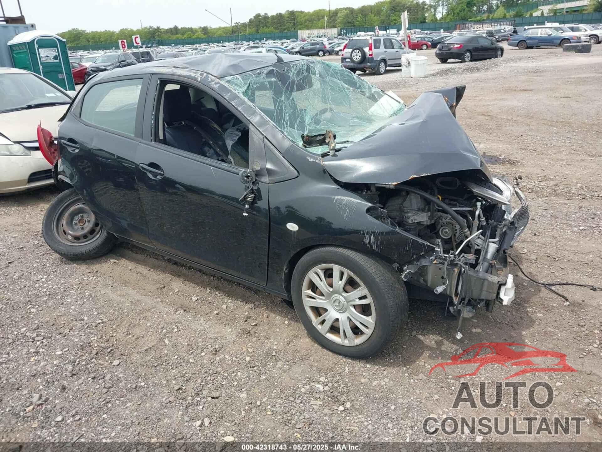 MAZDA MAZDA2 2011 - JM1DE1HZ9B0101794