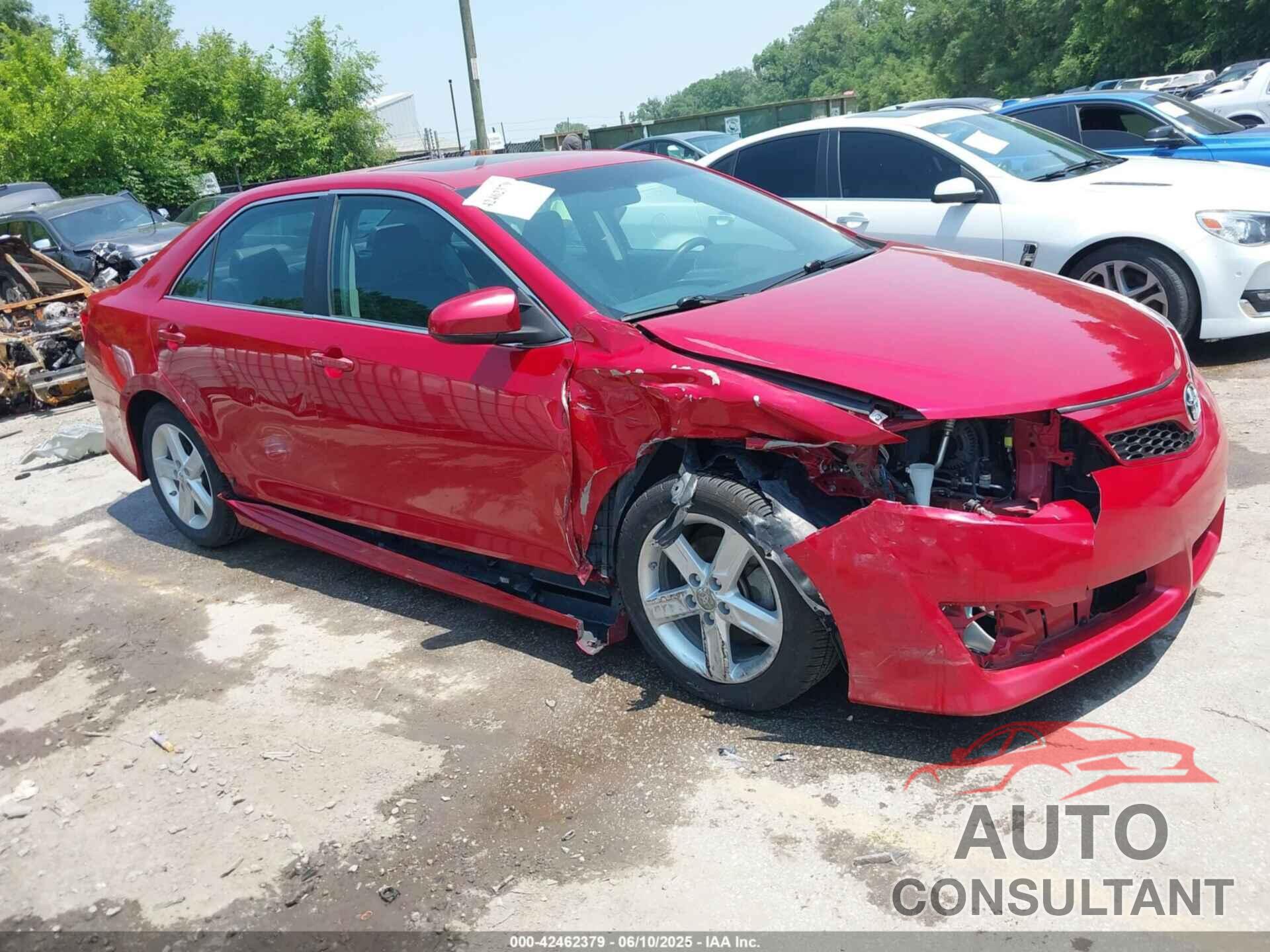 TOYOTA CAMRY 2012 - 4T1BF1FK0CU563323