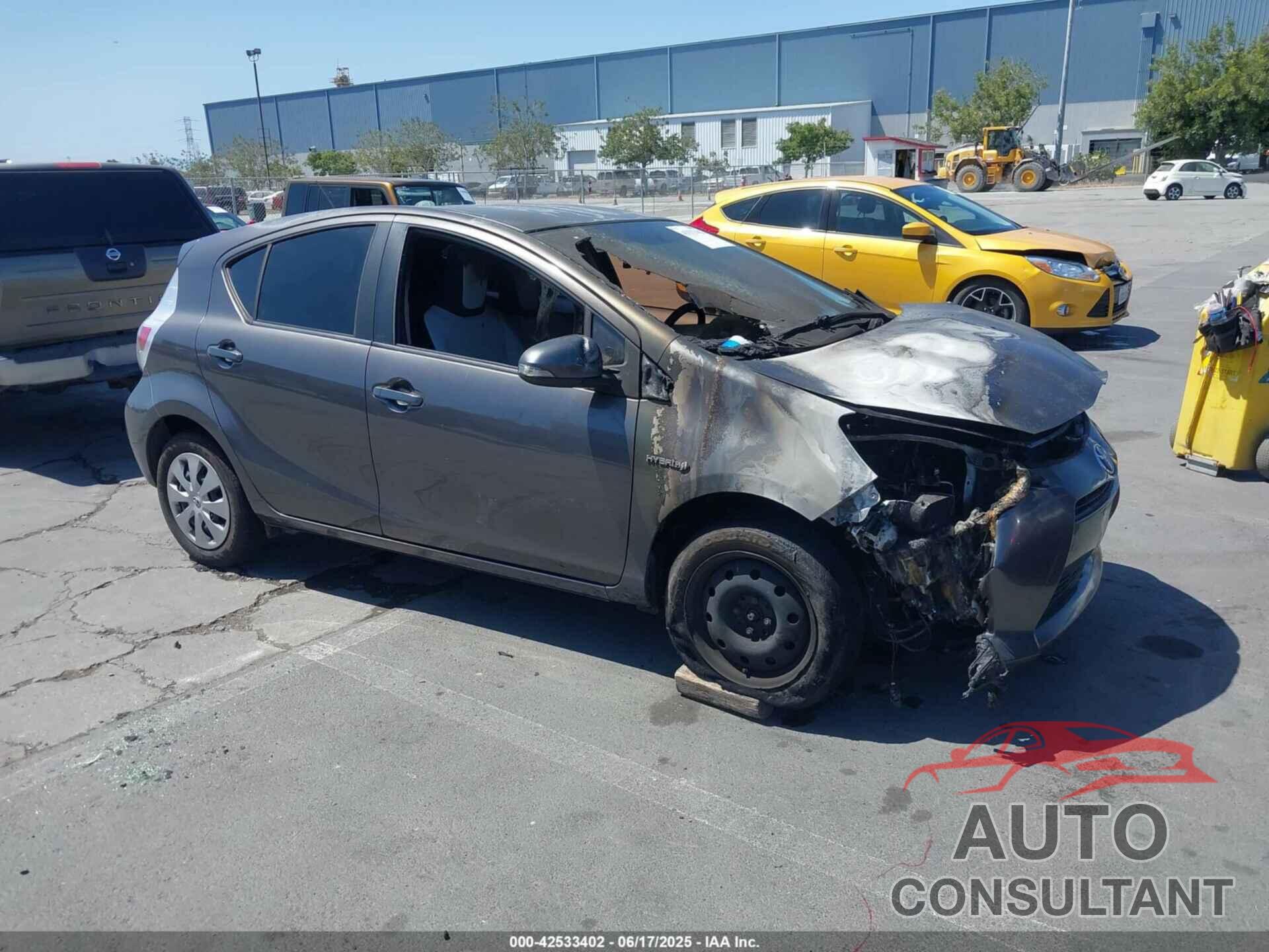 TOYOTA PRIUS C 2014 - JTDKDTB36E1571922