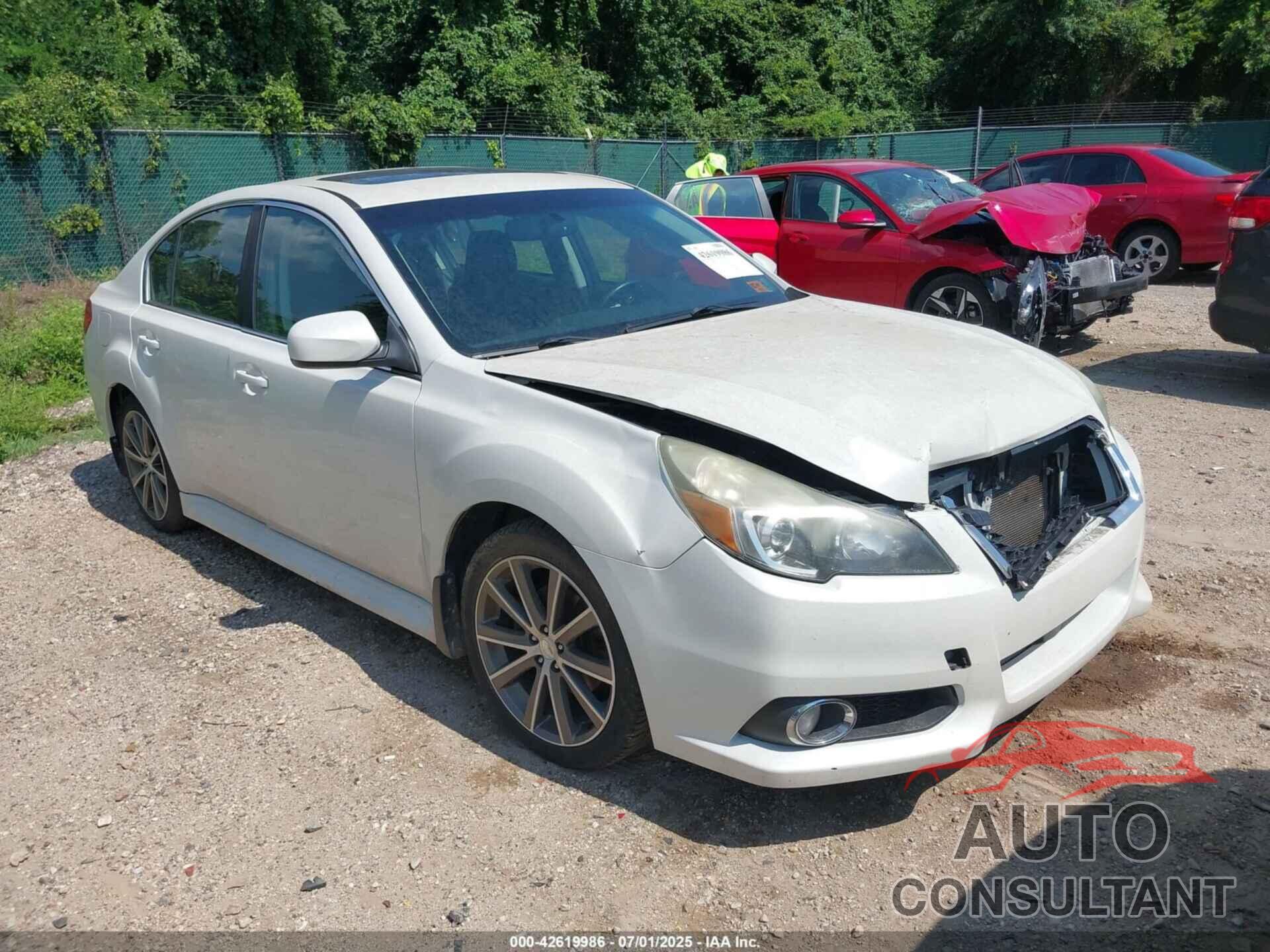 SUBARU LEGACY 2014 - 4S3BMBH62E3037445
