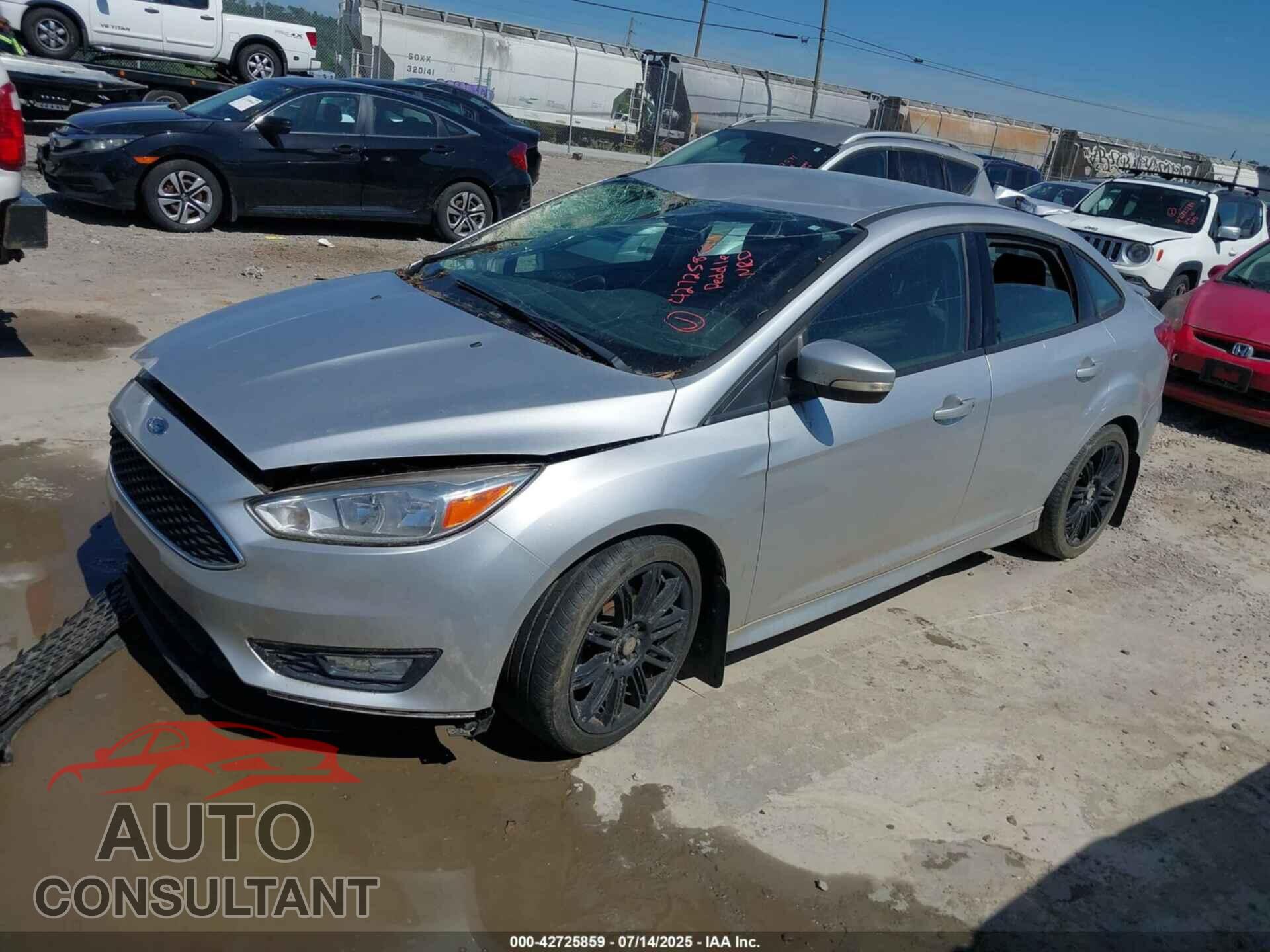 FORD FOCUS 2016 - 1FADP3F26GL296597