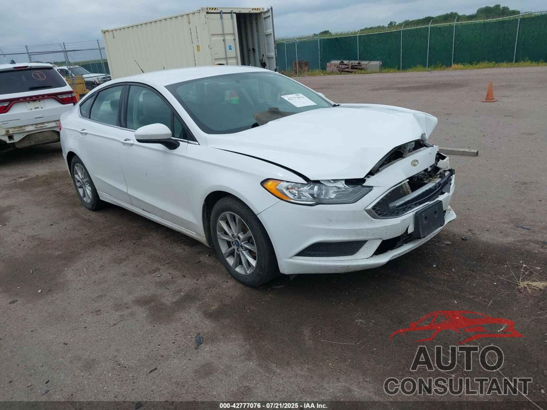 FORD FUSION 2017 - 3FA6P0H72HR146134
