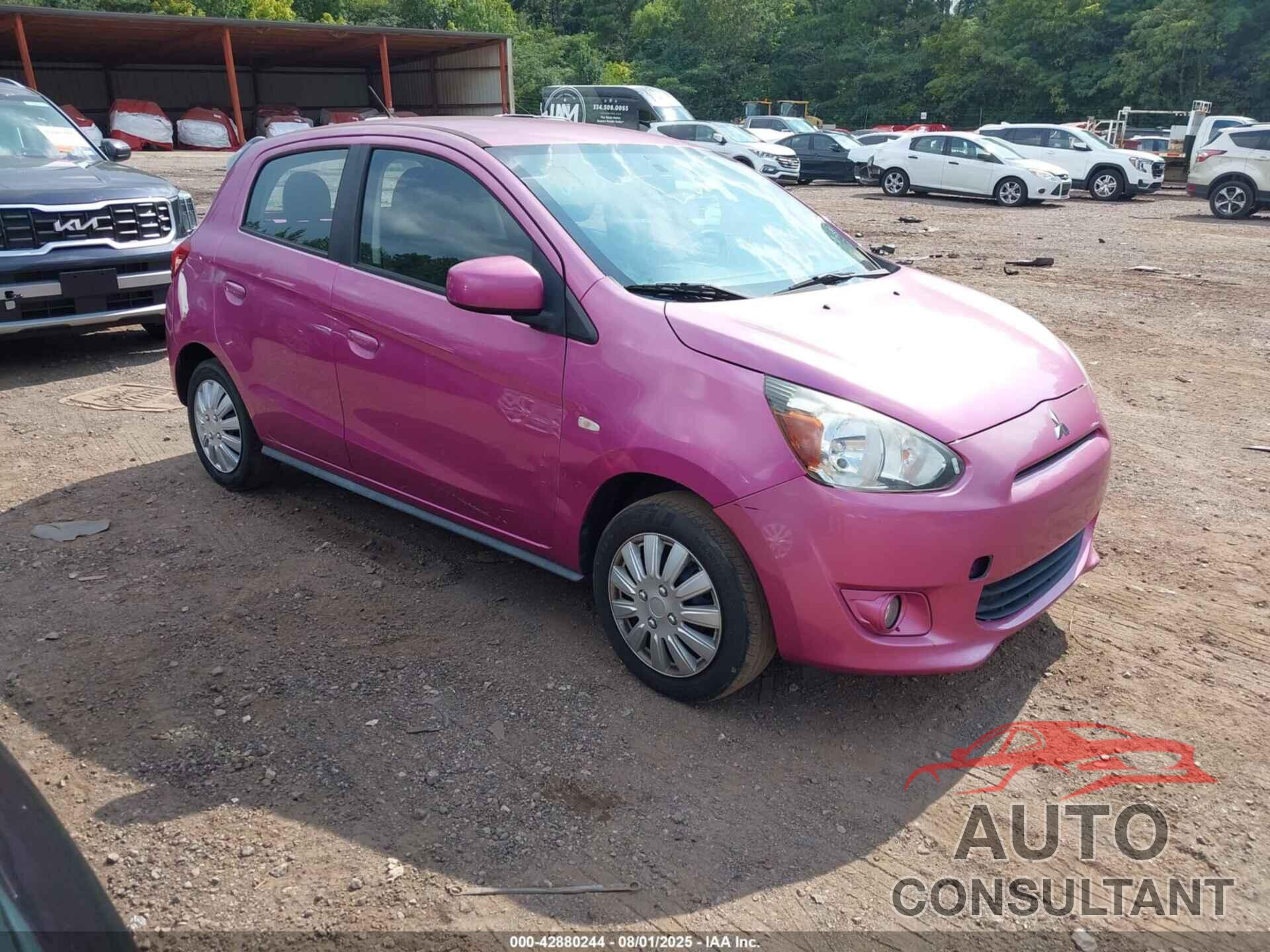 MITSUBISHI MIRAGE 2015 - ML32A3HJ8FH056091