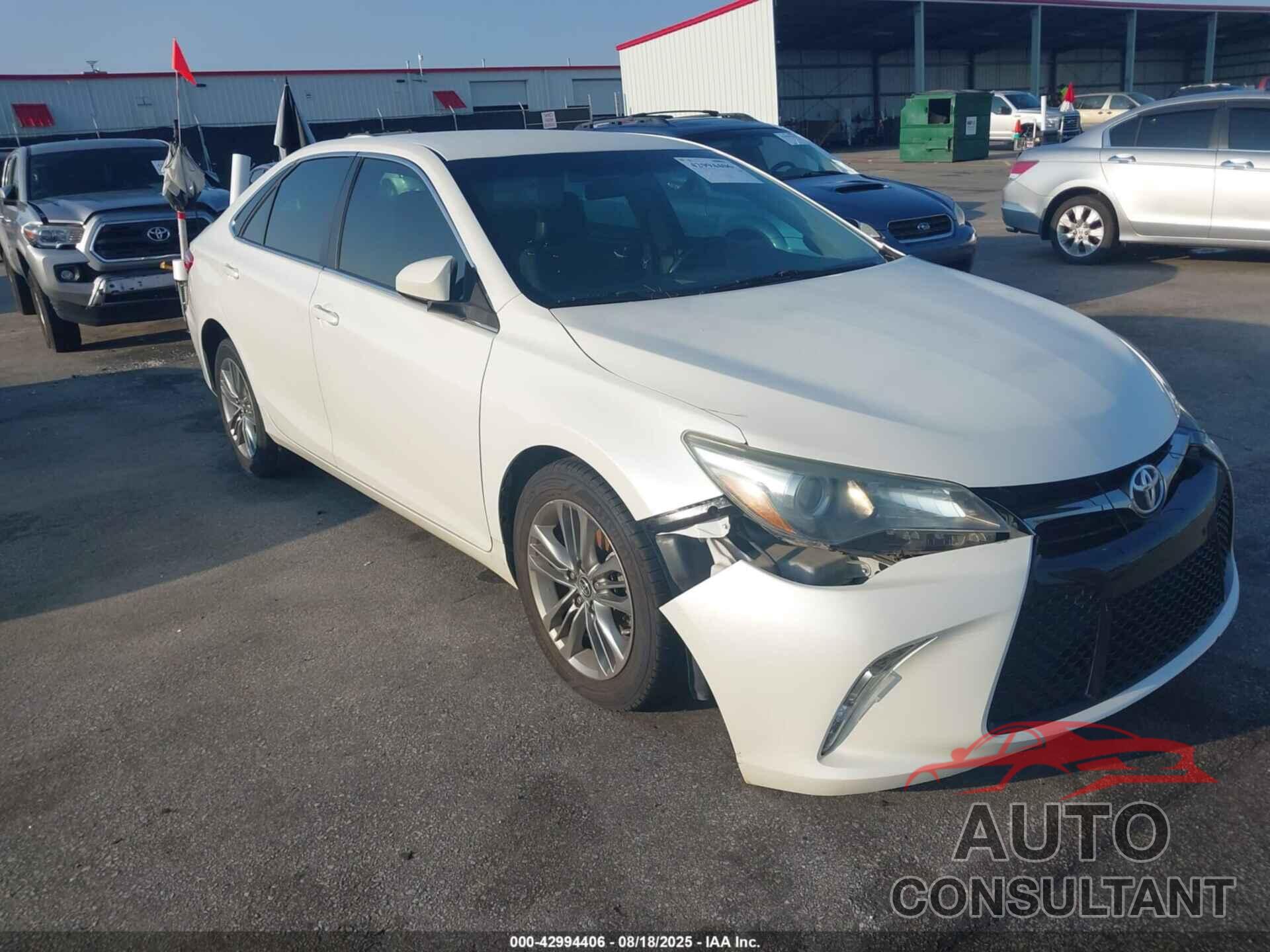 TOYOTA CAMRY 2016 - 4T1BF1FK8GU148577