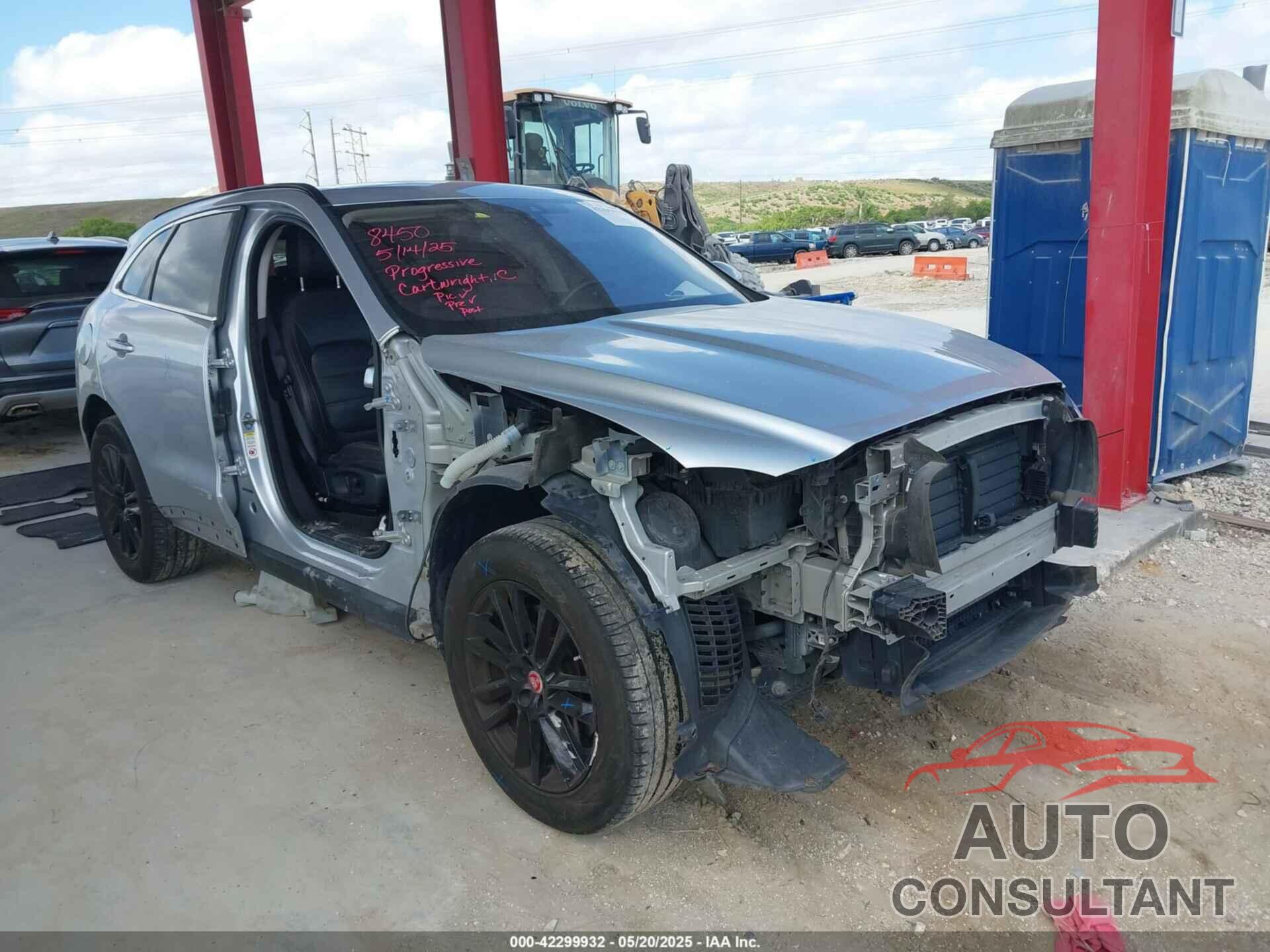 JAGUAR F-PACE 2018 - SADCK2EV5JA240426
