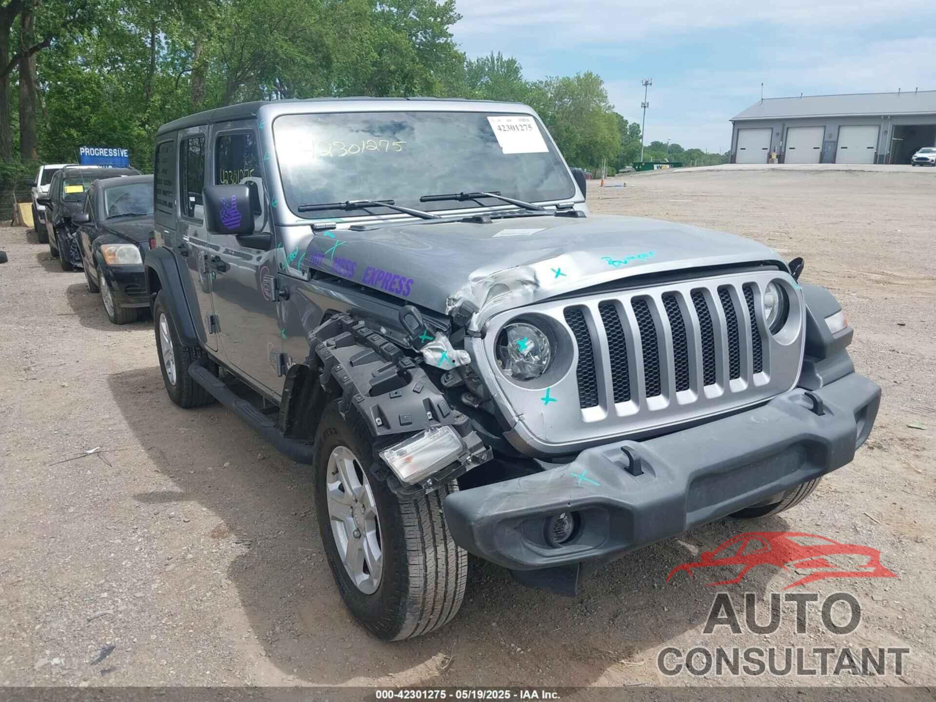 JEEP WRANGLER UNLIMITED 2019 - 1C4HJXDG4KW509864