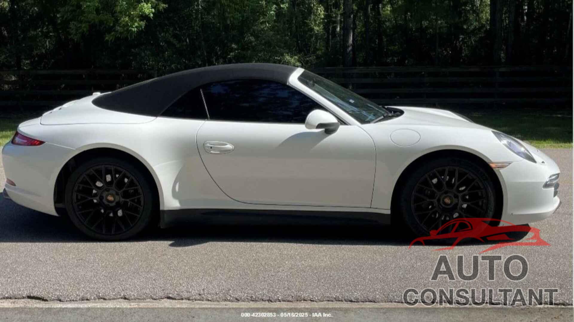 PORSCHE 911 2014 - WP0CA2A92ES140453
