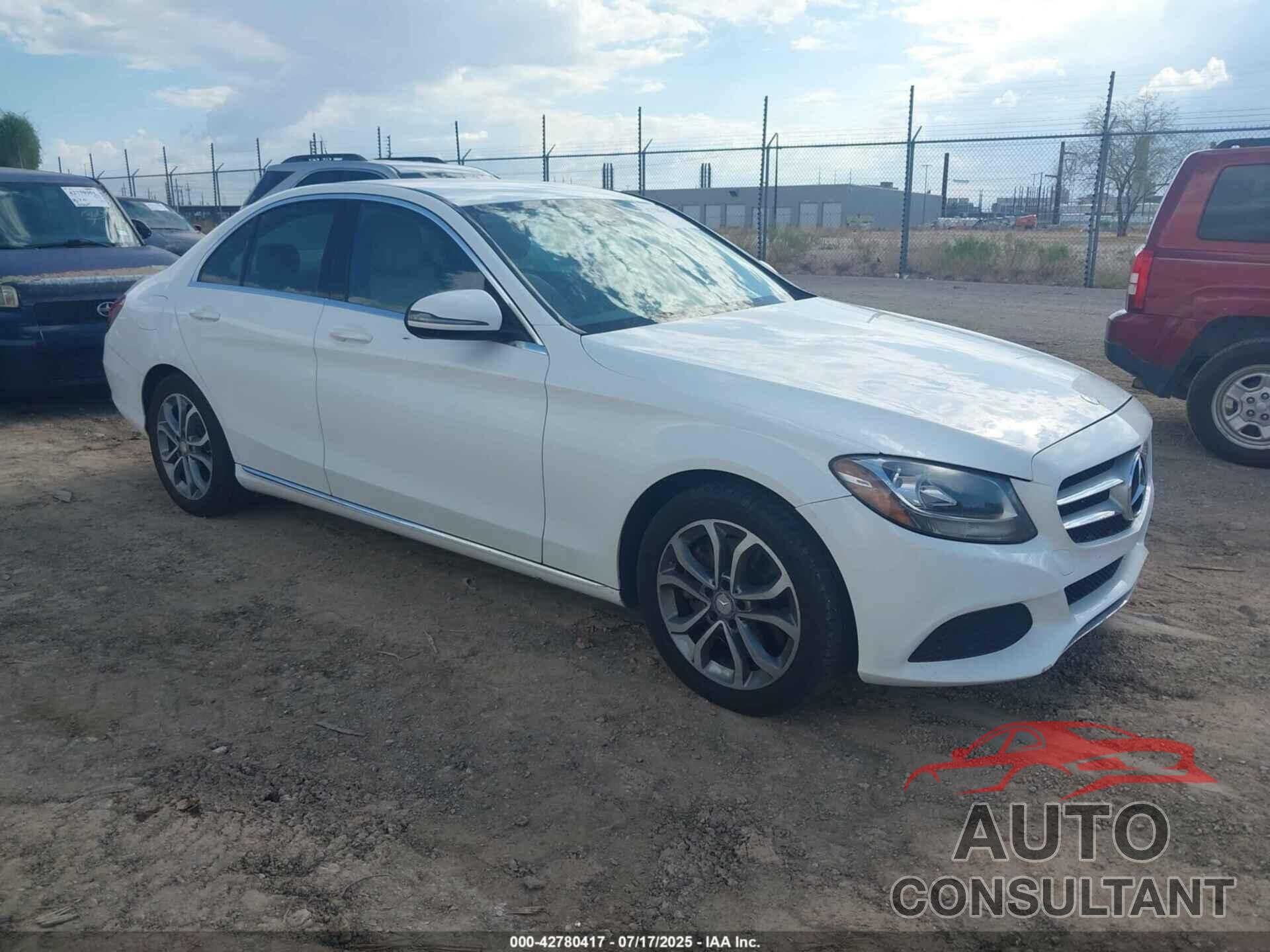 MERCEDES-BENZ C 300 2016 - 55SWF4JBXGU133519
