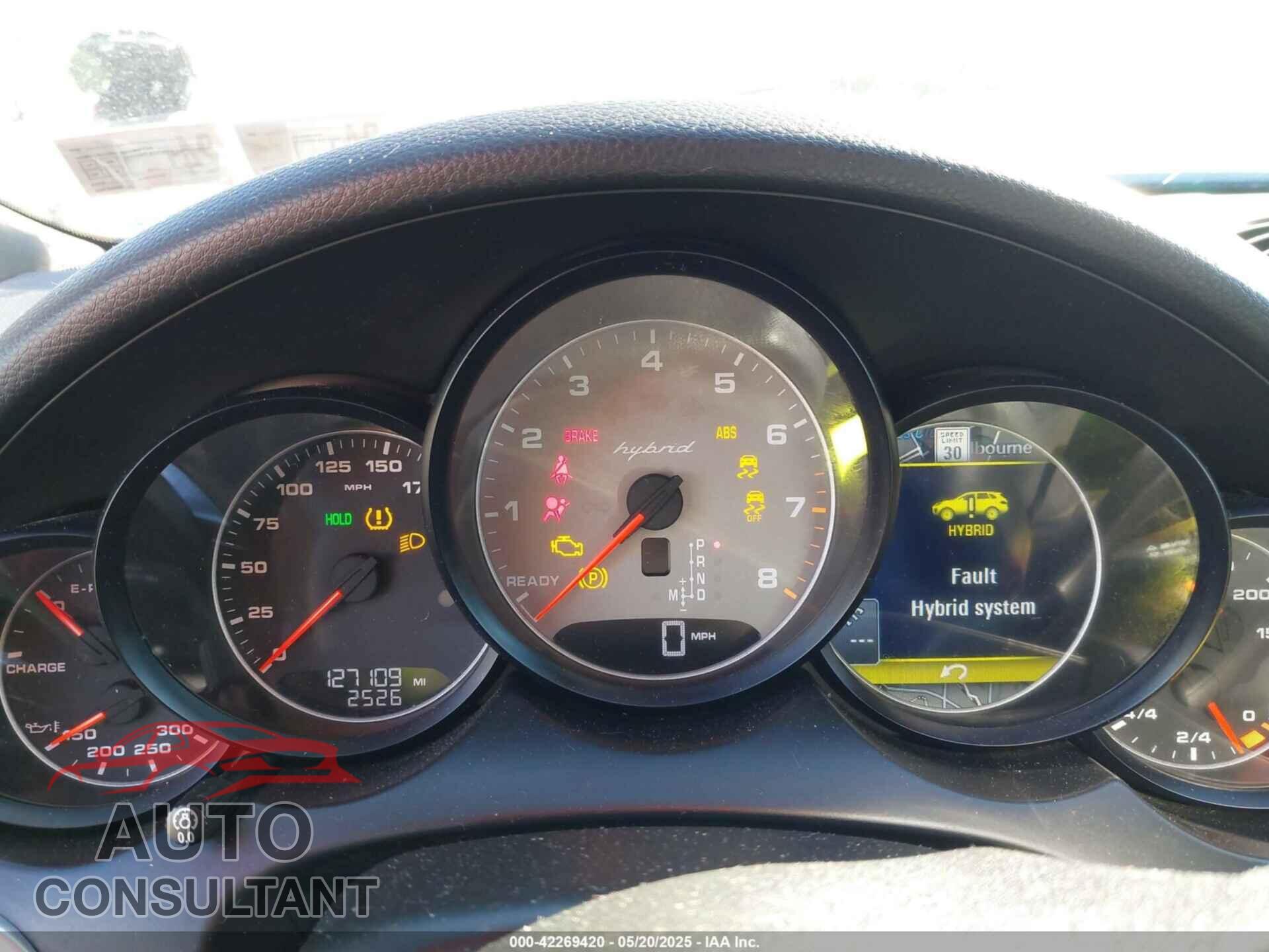 PORSCHE CAYENNE 2013 - WP1AE2A29DLA15374