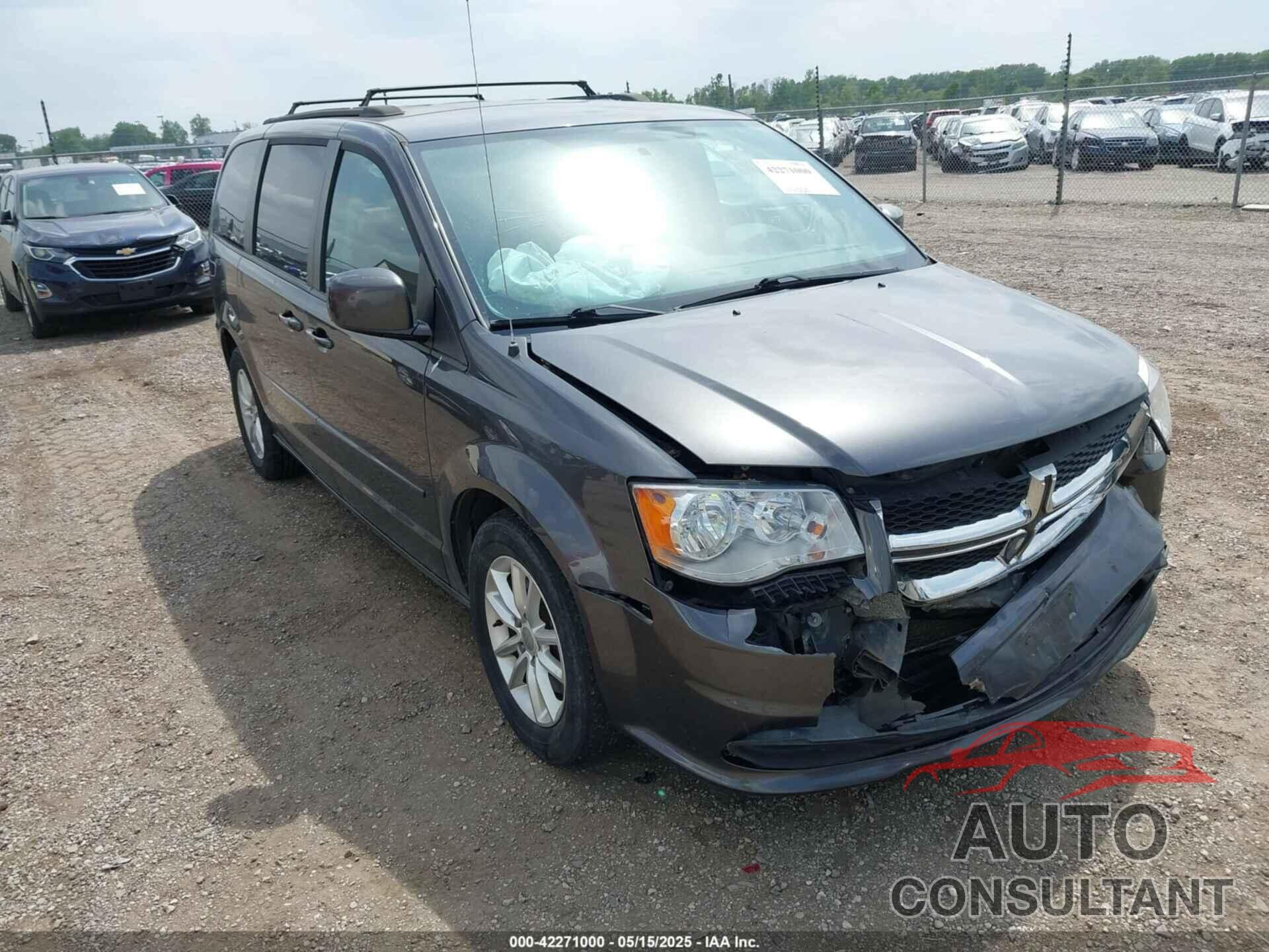 DODGE GRAND CARAVAN 2016 - 2C4RDGCGXGR338731