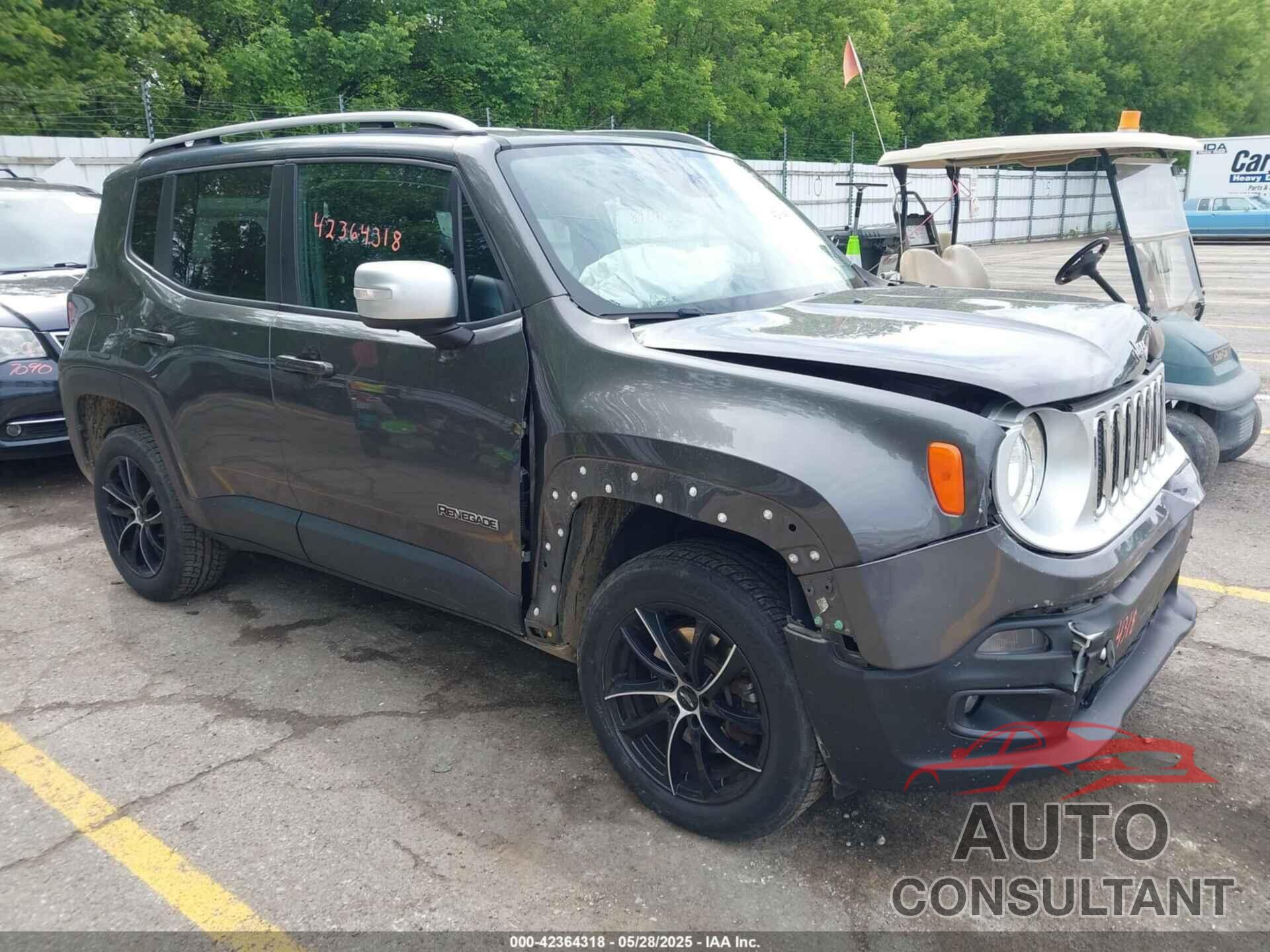 JEEP RENEGADE 2016 - ZACCJBDT3GPD23151