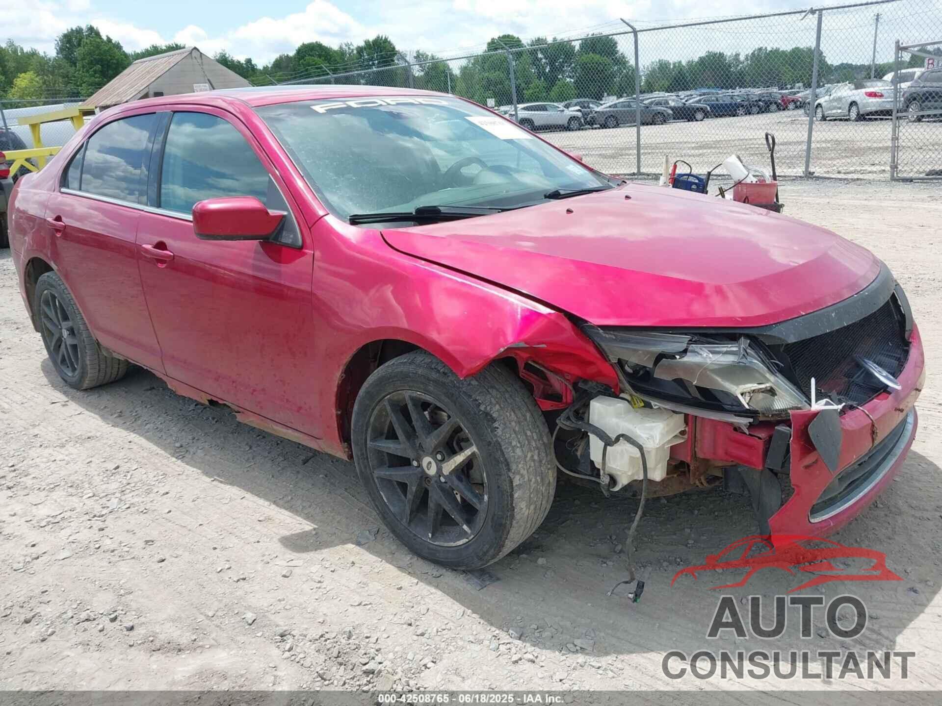 FORD FUSION 2012 - 3FAHP0JA7CR289300
