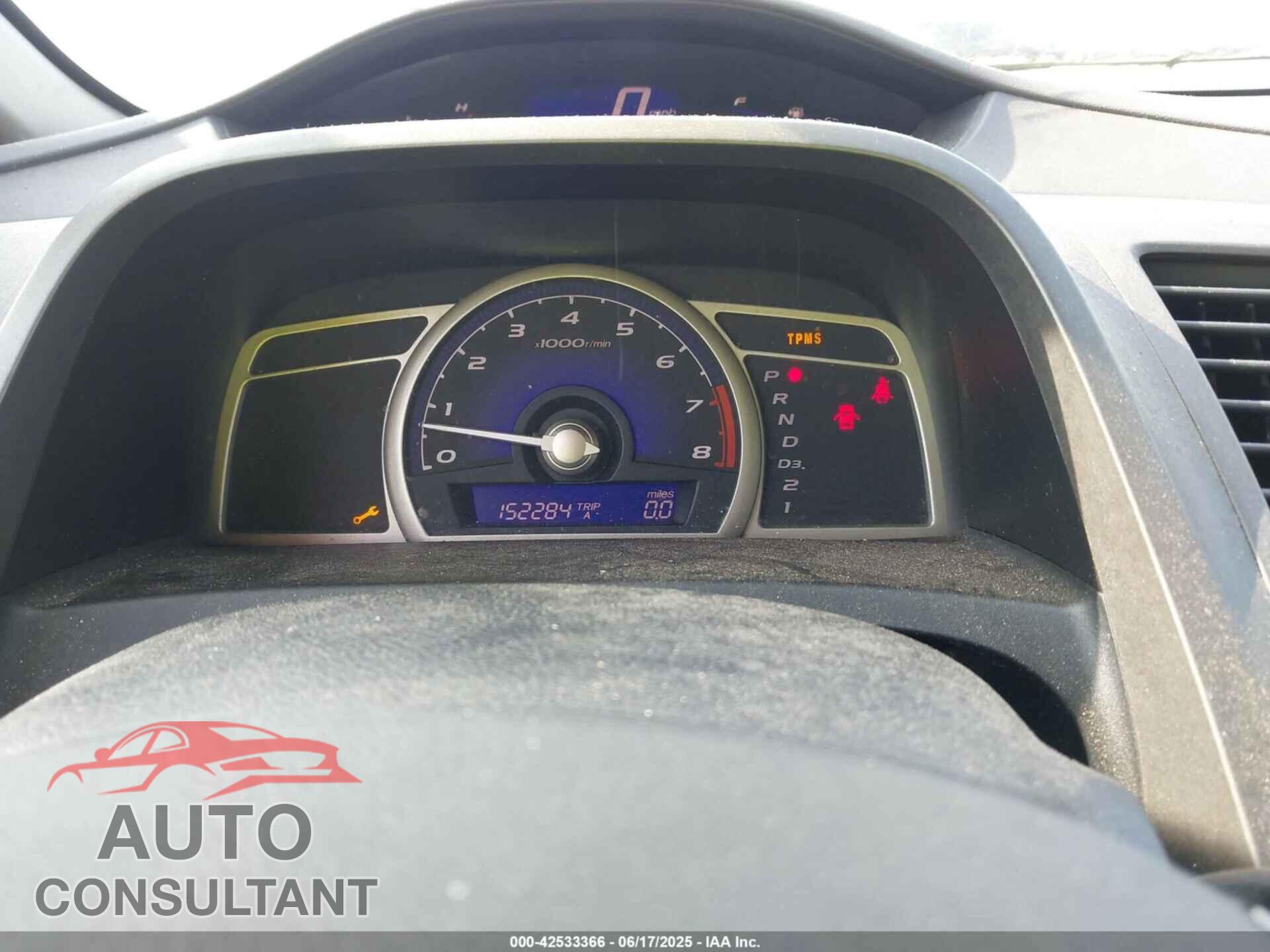 HONDA CIVIC 2010 - 19XFA1F5XAE011614