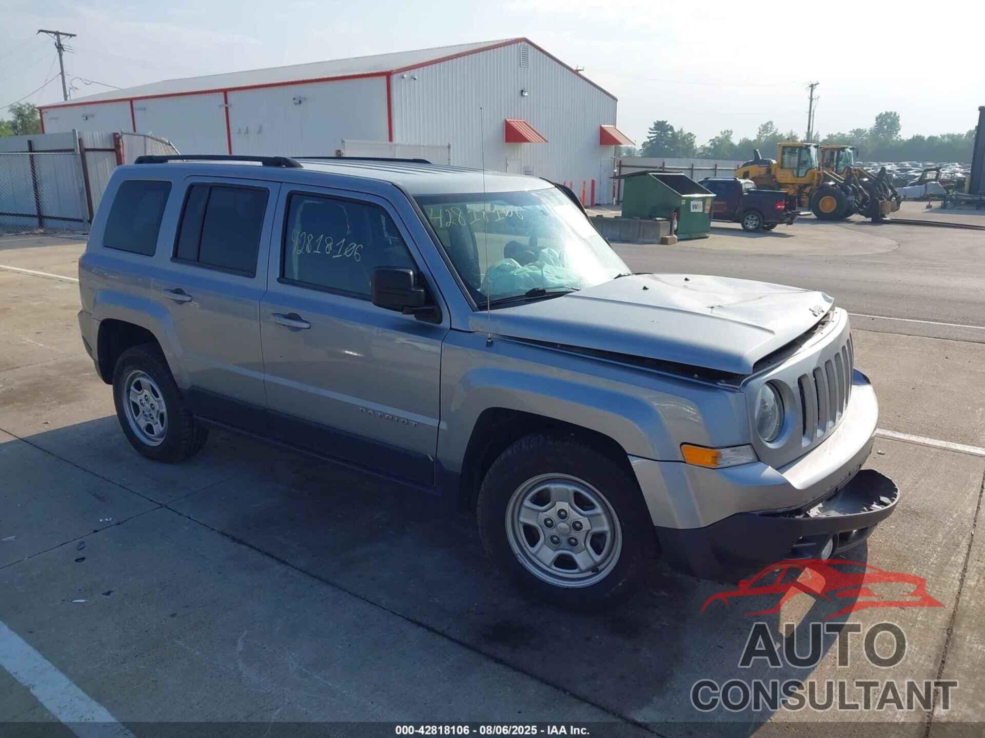 JEEP PATRIOT 2016 - 1C4NJPBA1GD512628