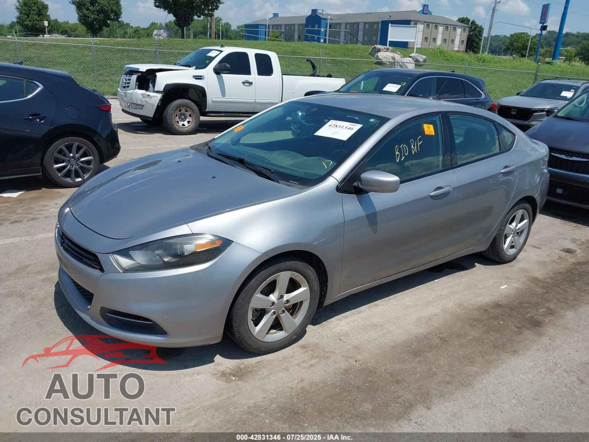 DODGE DART 2015 - 1C3CDFBB7FD373464