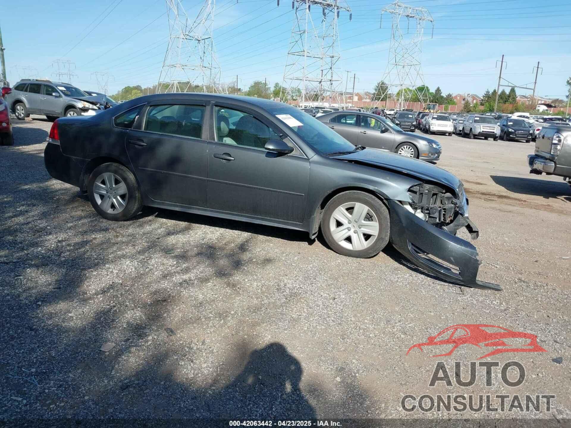 CHEVROLET IMPALA 2010 - 2G1WA5EN9A1253597