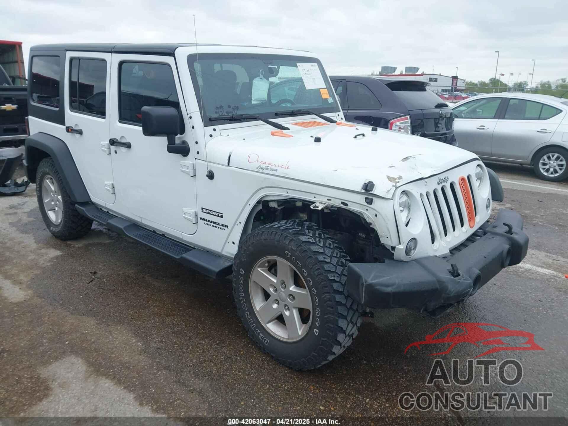 JEEP WRANGLER UNLIMITED 2015 - 1C4BJWDG8FL640934