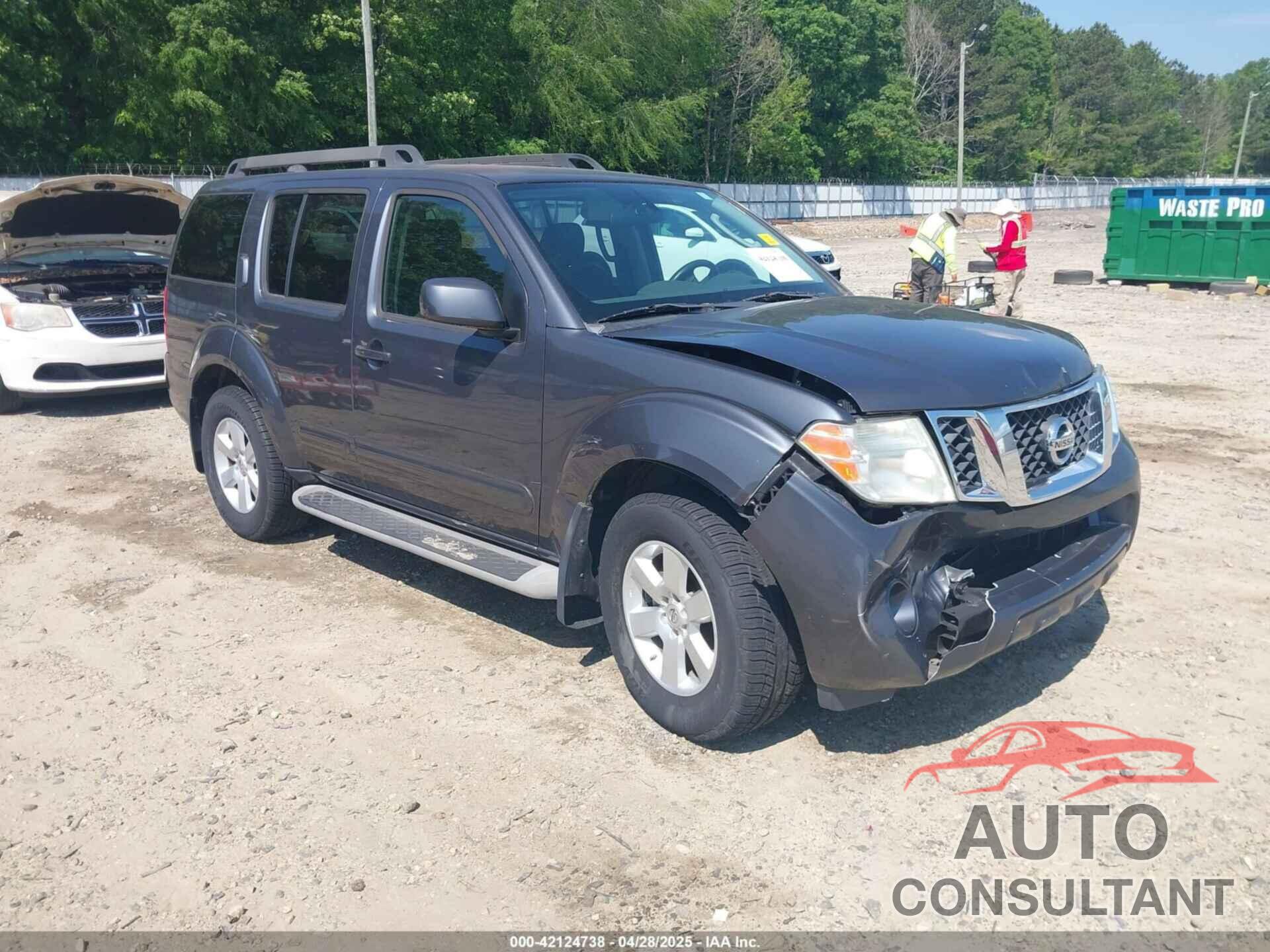 NISSAN PATHFINDER 2010 - 5N1AR1NN6AC630024