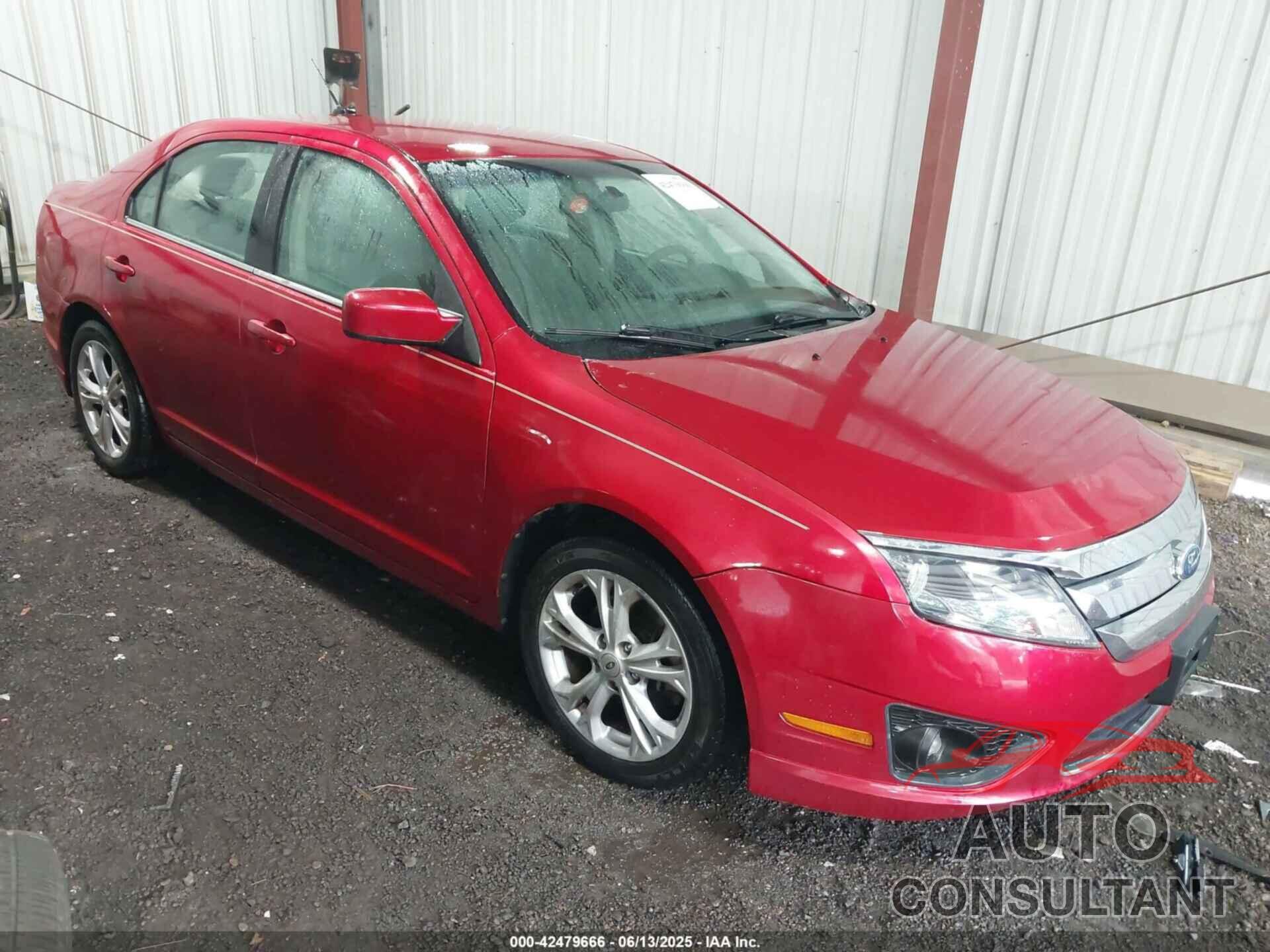 FORD FUSION 2012 - 3FAHP0HA5CR251277