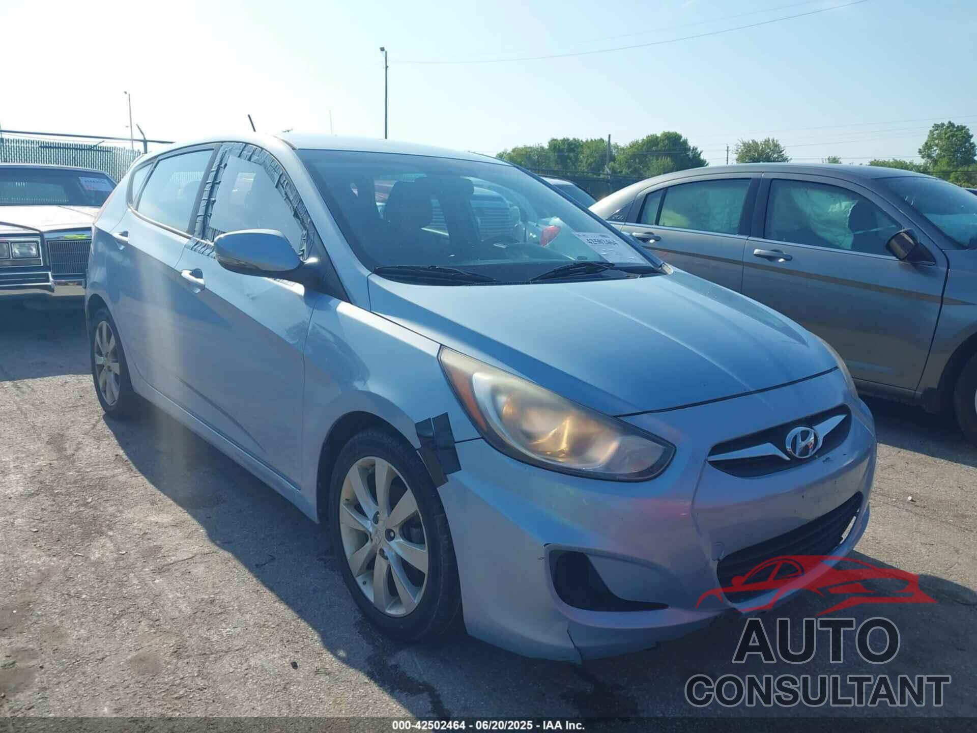HYUNDAI ACCENT 2013 - KMHCU5AE2DU131806