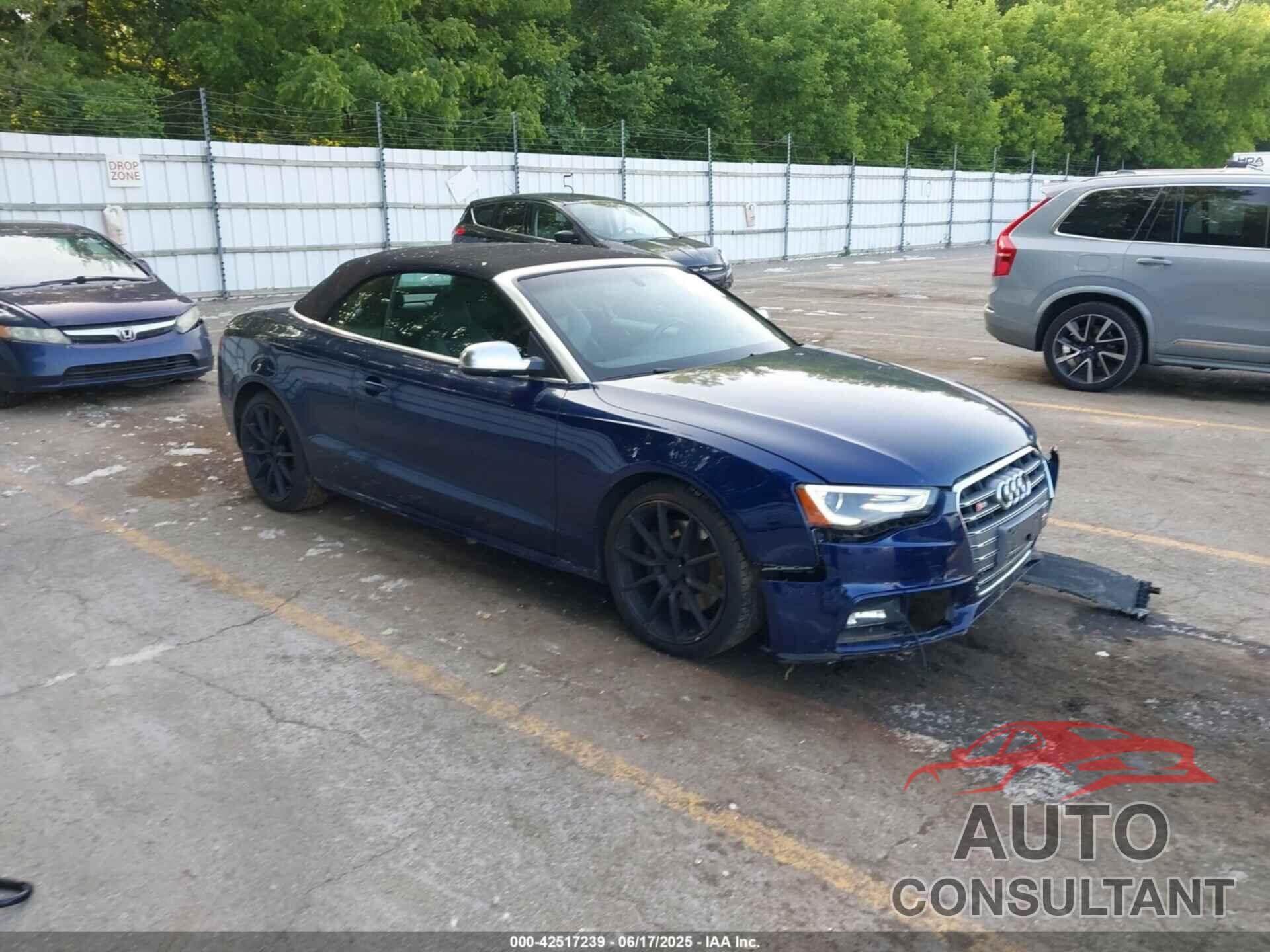 AUDI S5 2014 - WAUCGAFH8EN015381