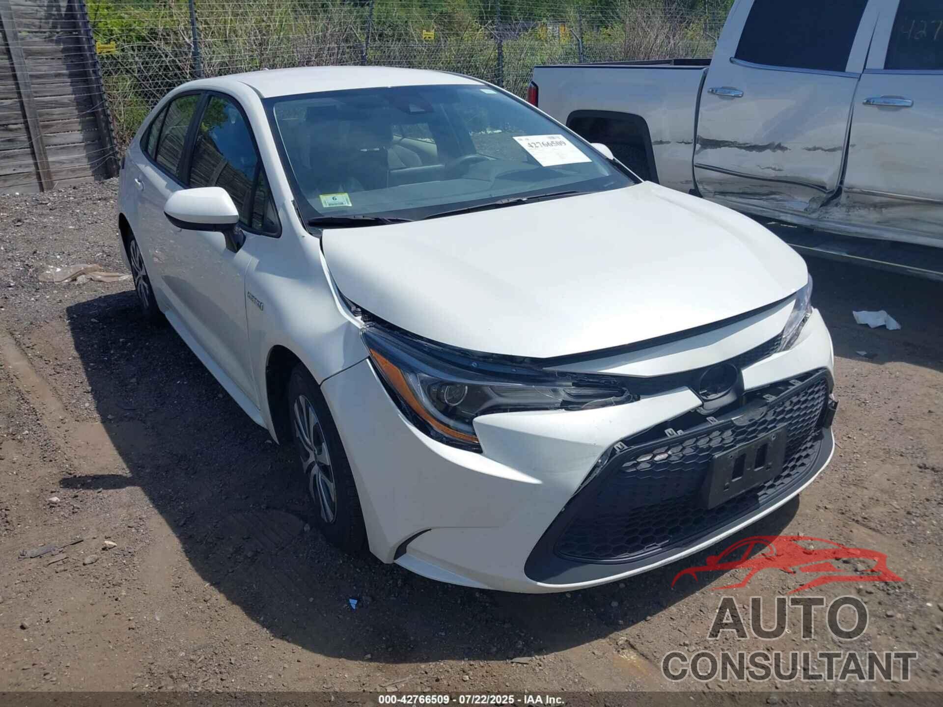 TOYOTA COROLLA 2020 - JTDEBRBE1LJ015196