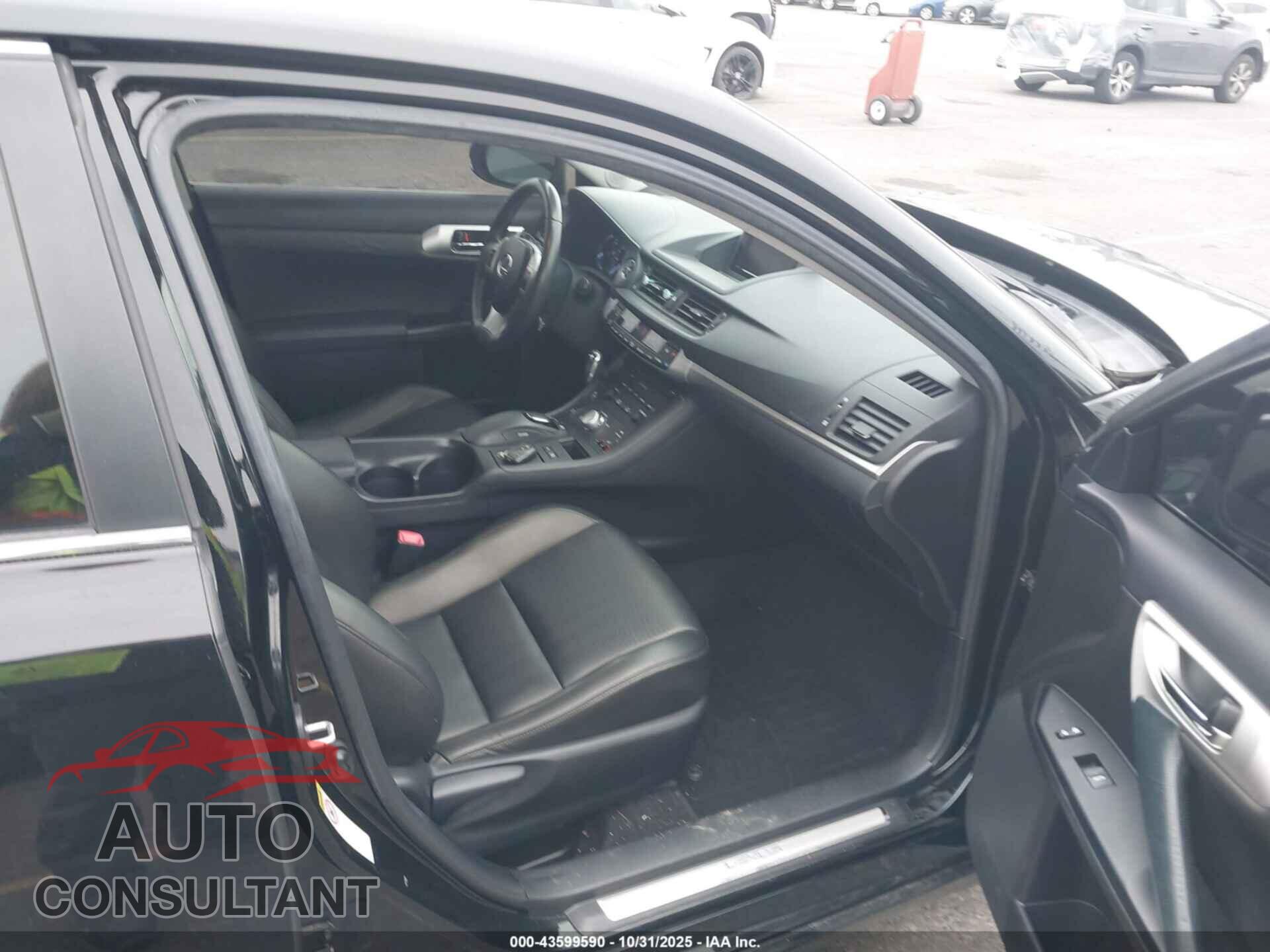 LEXUS CT 200H 2012 - JTHKD5BH0C2091663