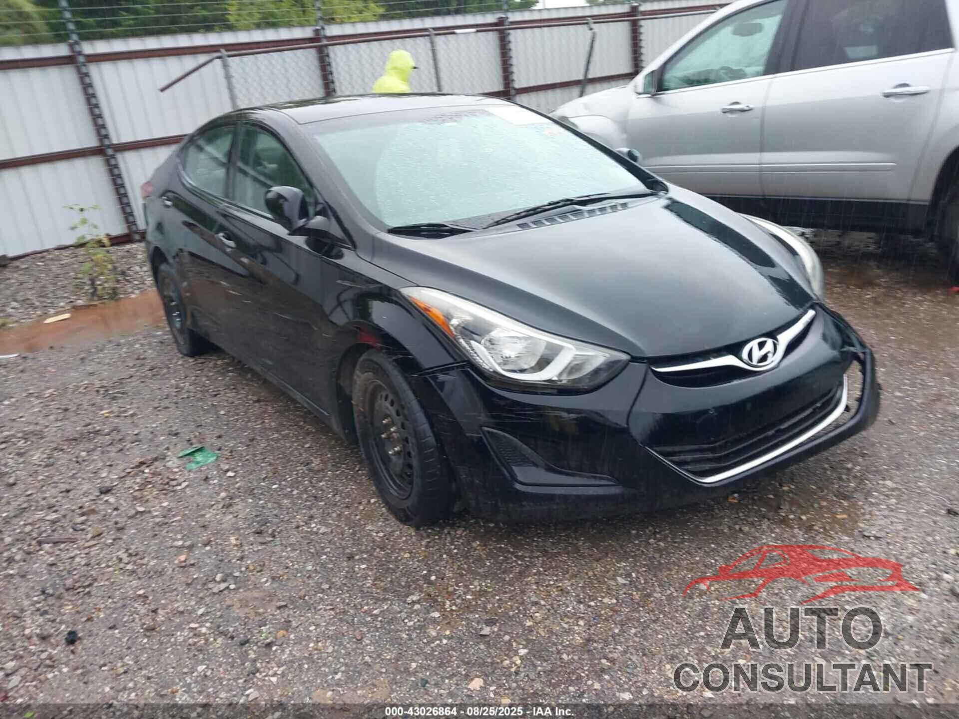 HYUNDAI ELANTRA 2016 - 5NPDH4AE4GH785485