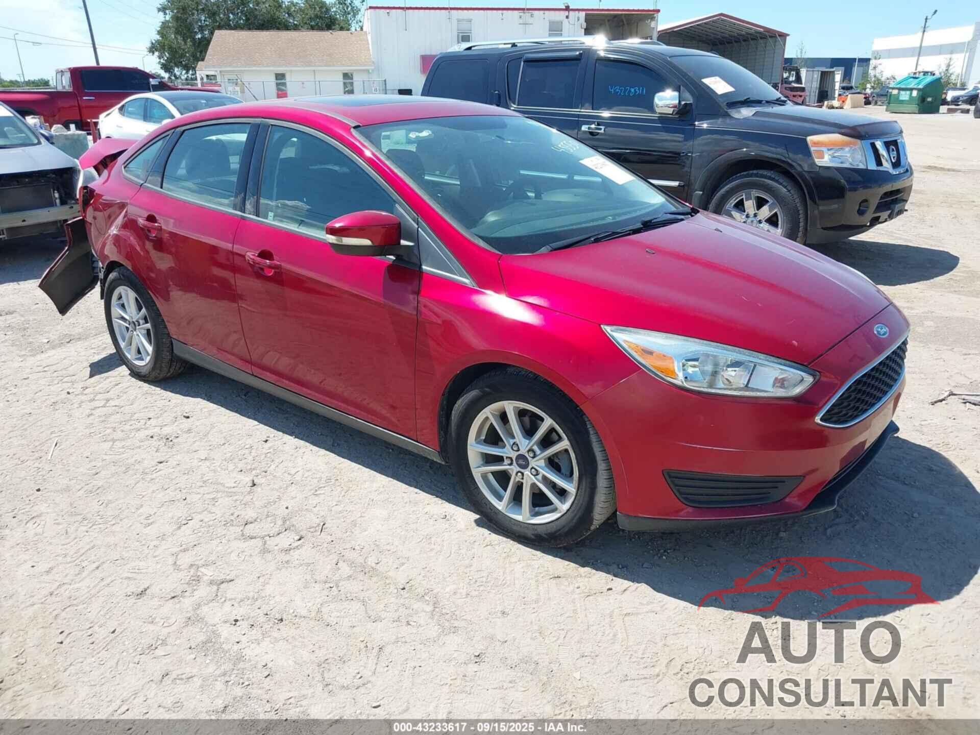 FORD FOCUS 2015 - 1FADP3F29FL345550
