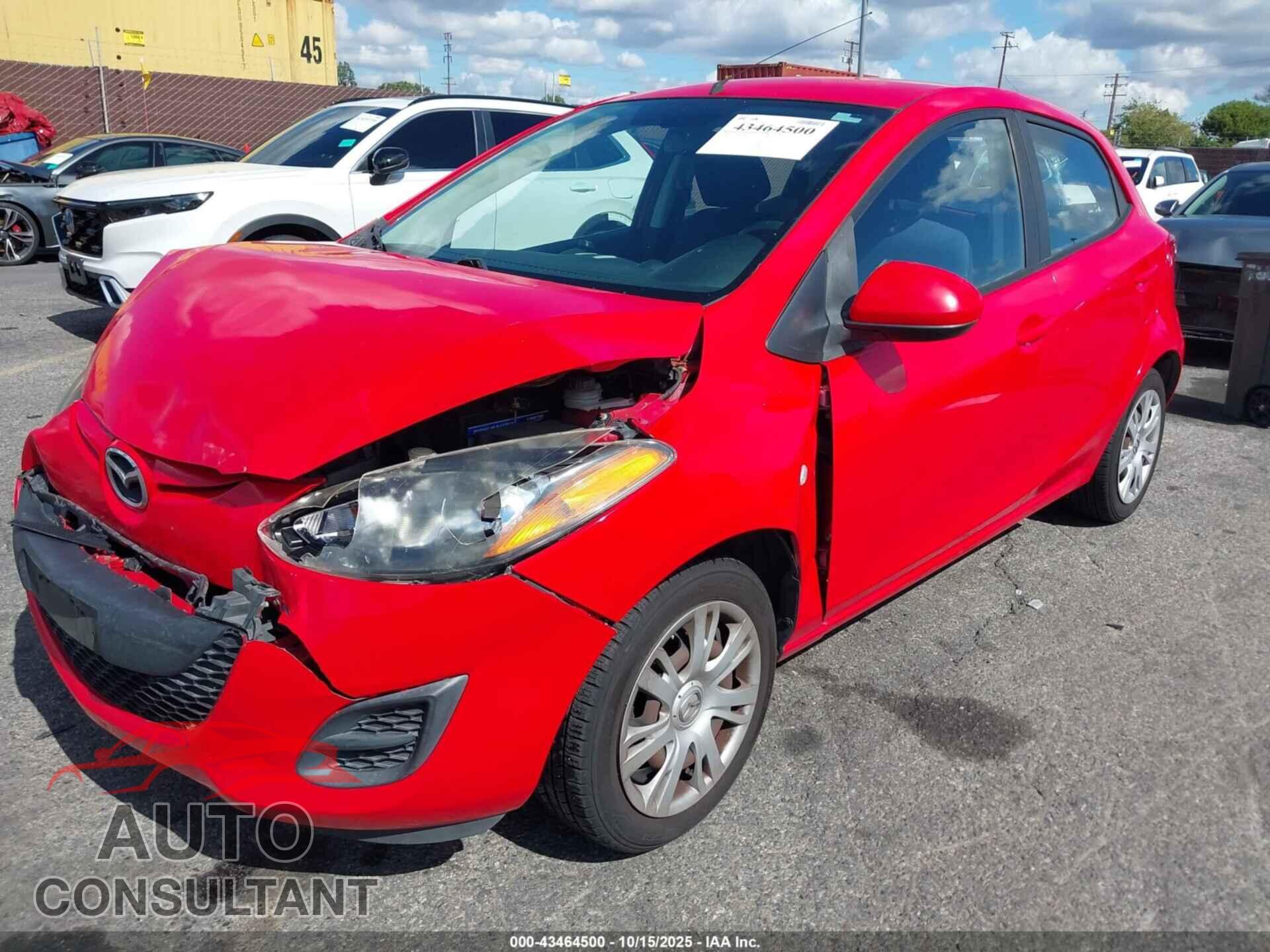 MAZDA MAZDA2 2014 - JM1DE1KZ4E0175685