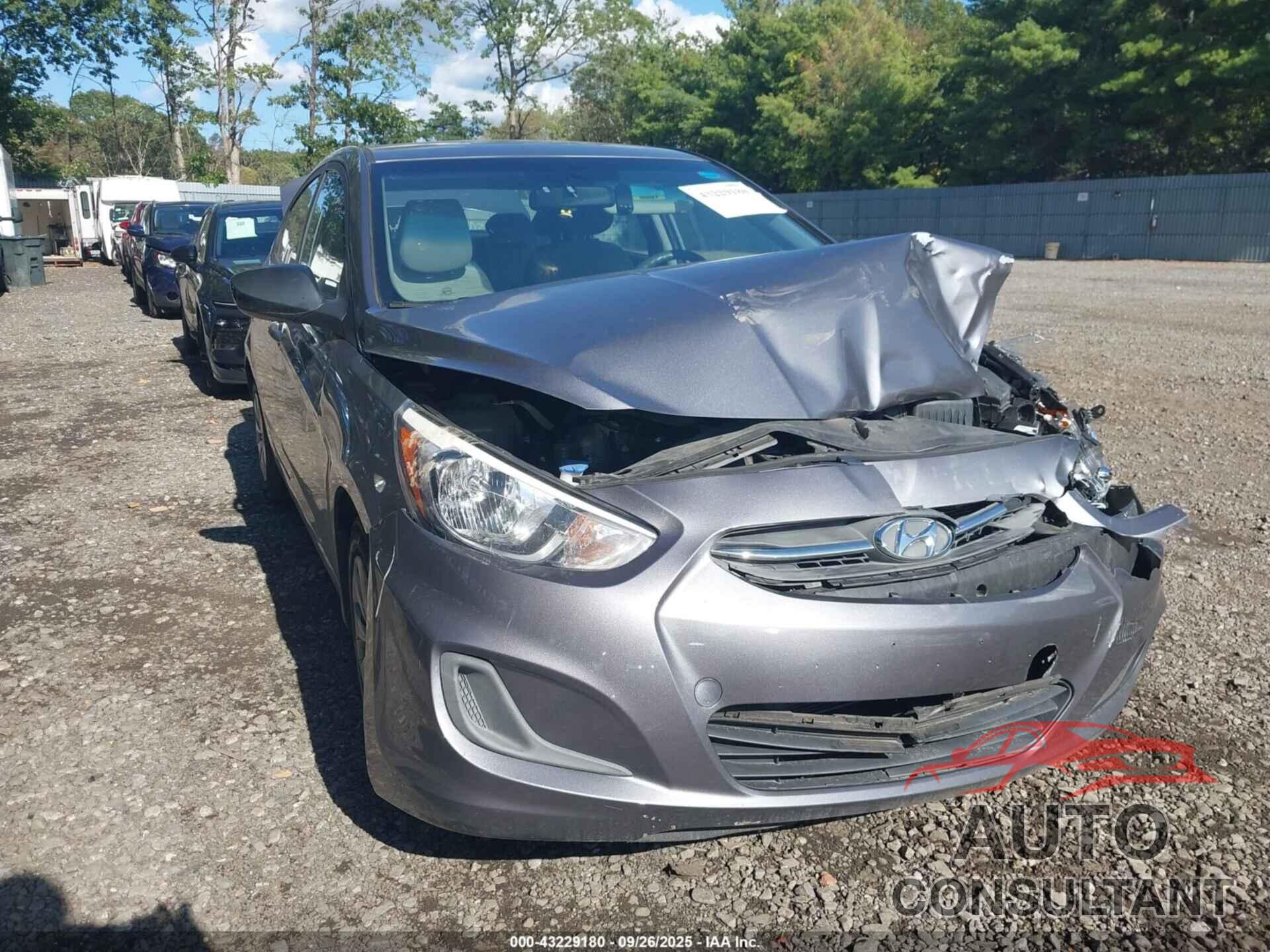 HYUNDAI ACCENT 2017 - KMHCT4AE8HU248597