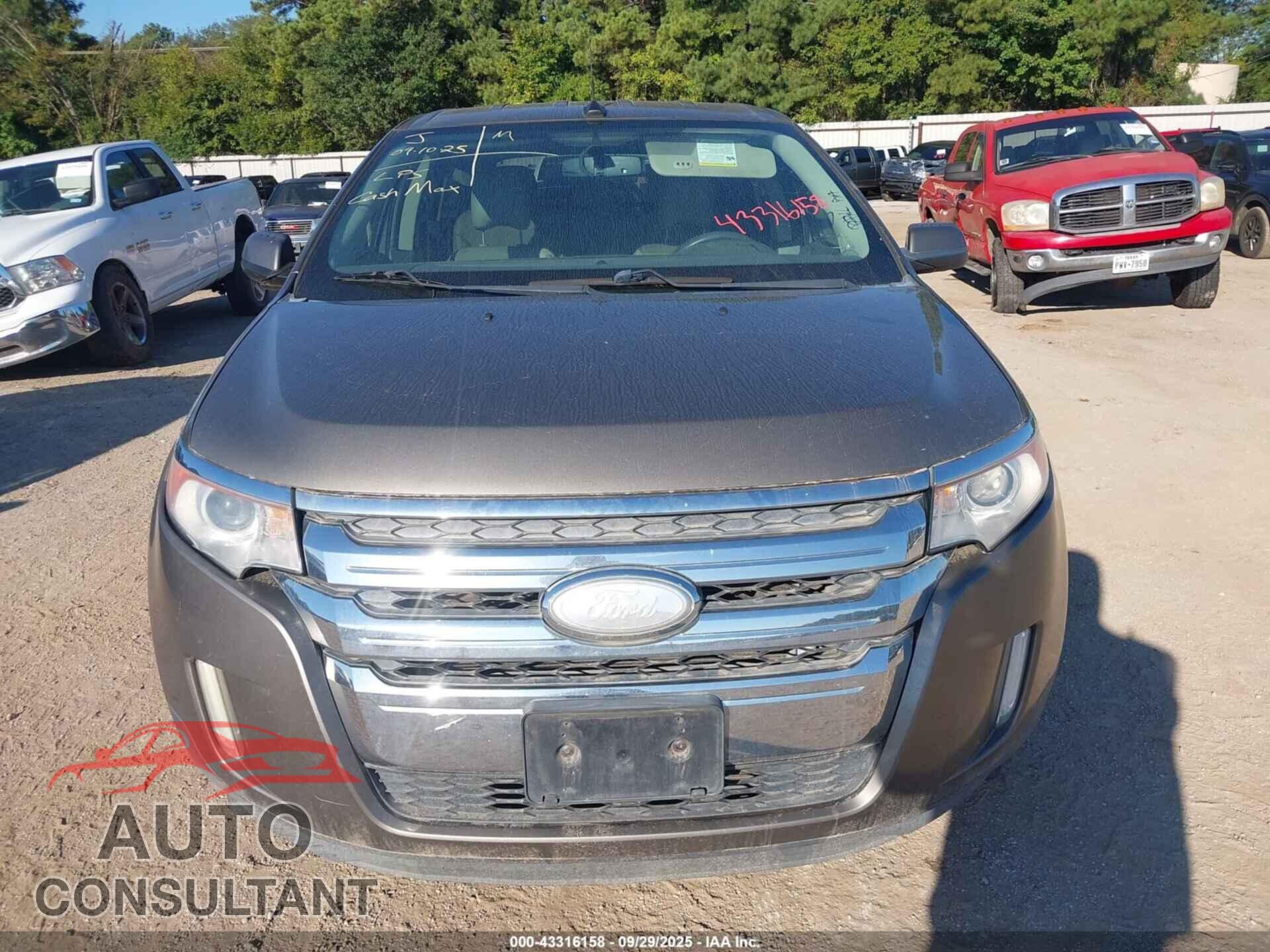 FORD EDGE 2012 - 2FMDK3KC5CBA45700
