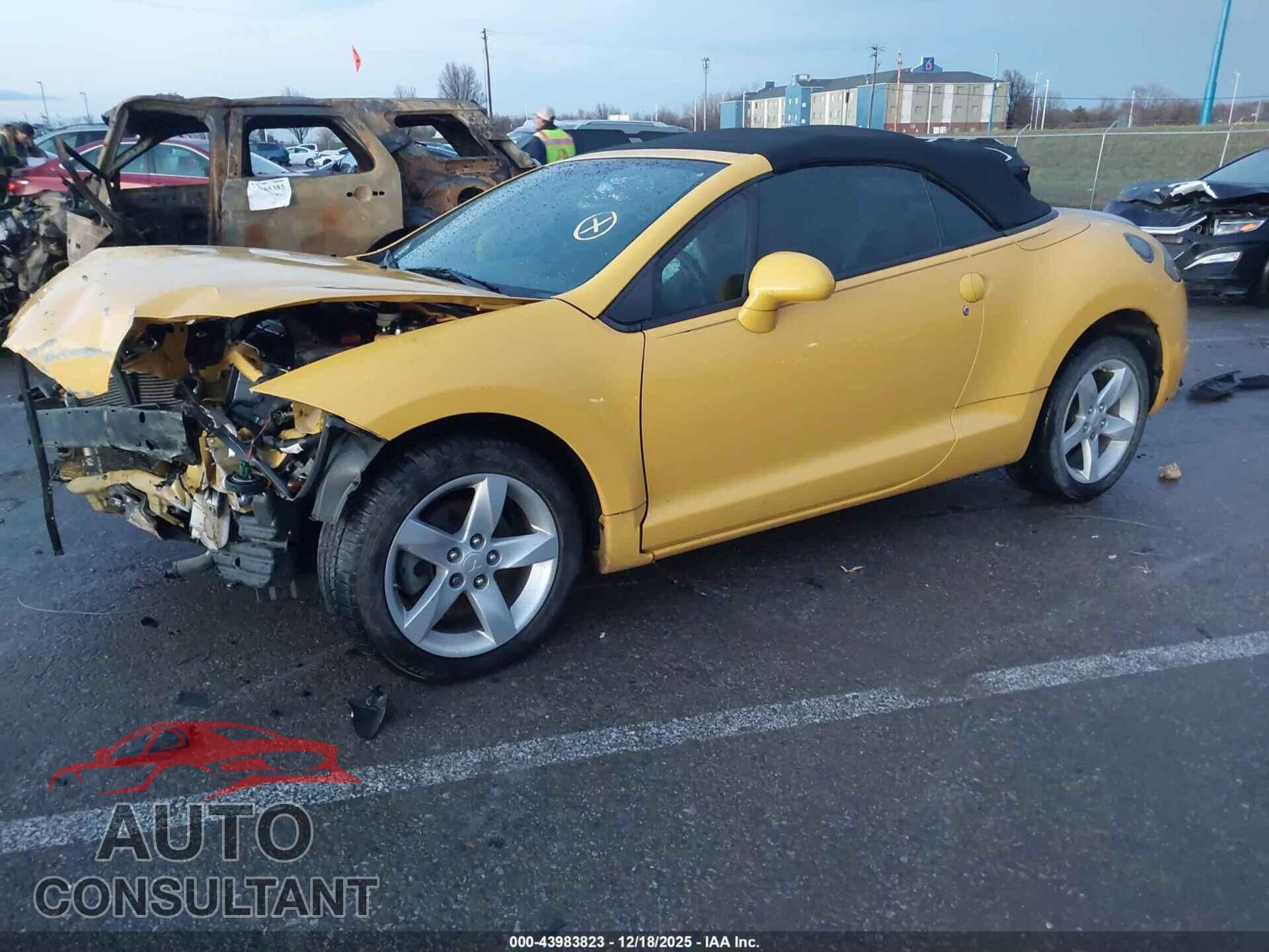 MITSUBISHI ECLIPSE SPYDER 2009 - 4A3AL25F99E025660